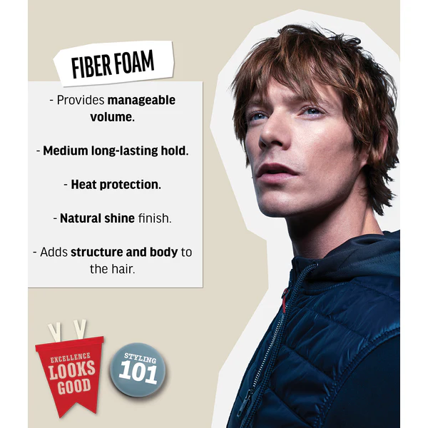 American Crew Fiber Foam 200ml - Image 5