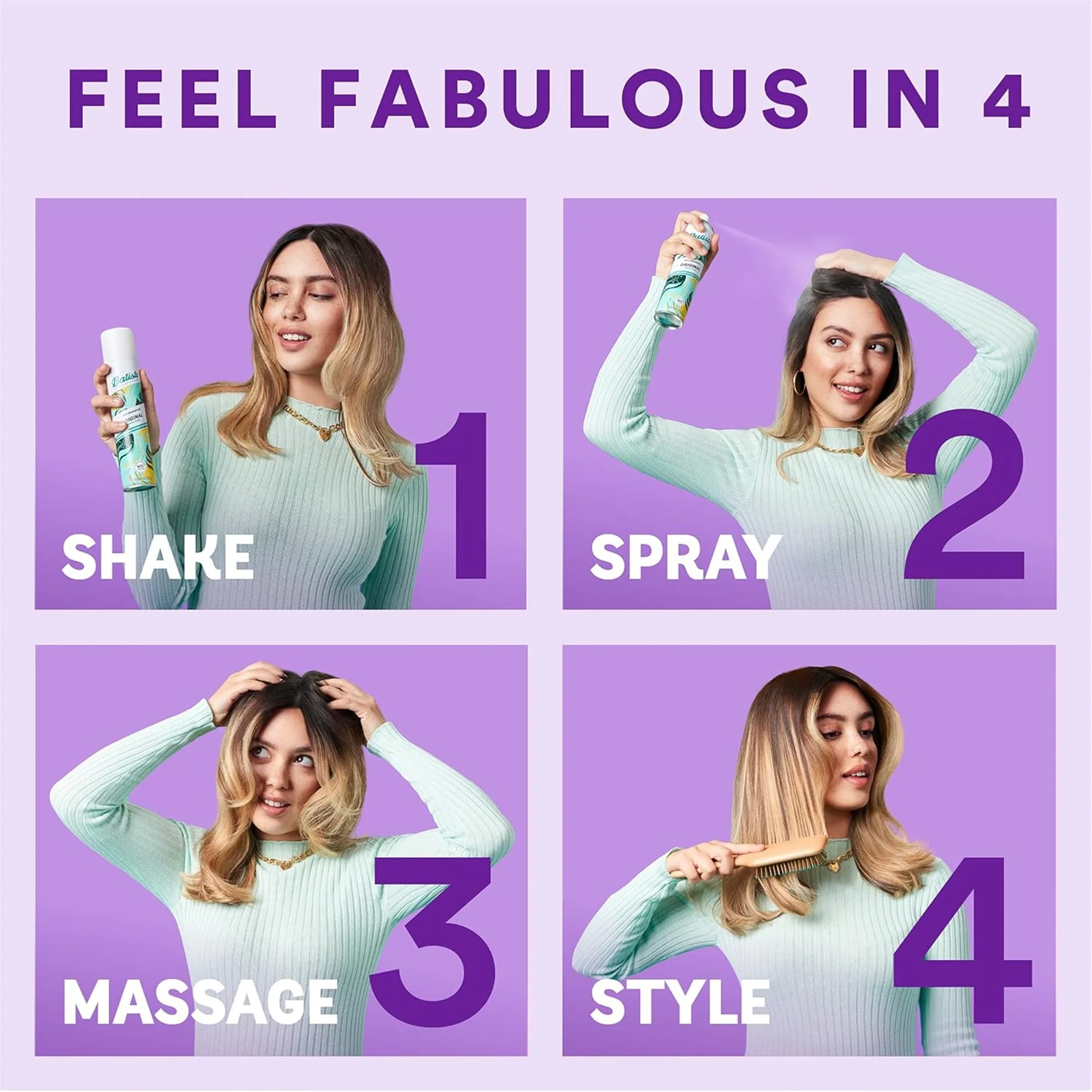 Batiste Tropical Dry Shampoo 200ml - Image 3