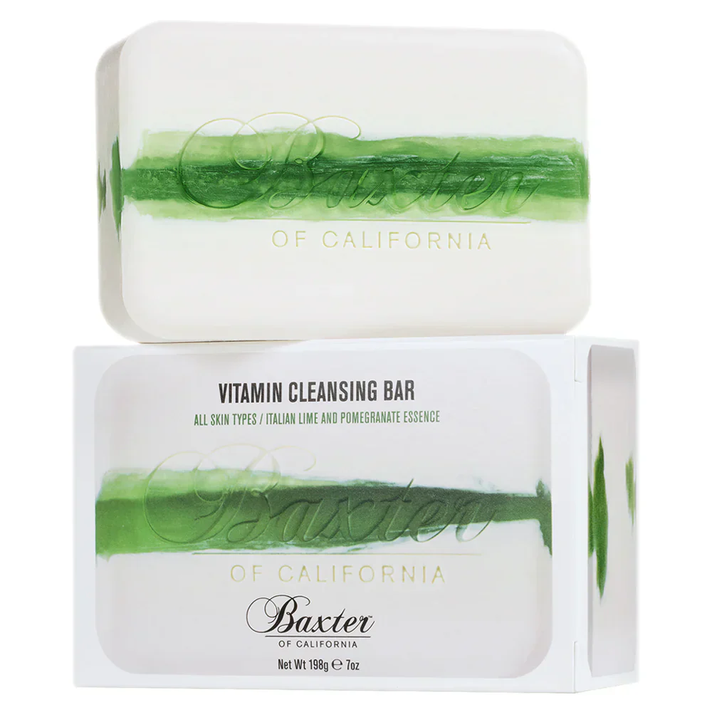 Baxter Of California Vitamin Cleansing Bar Lime & Pomegranate 198g - Image 2