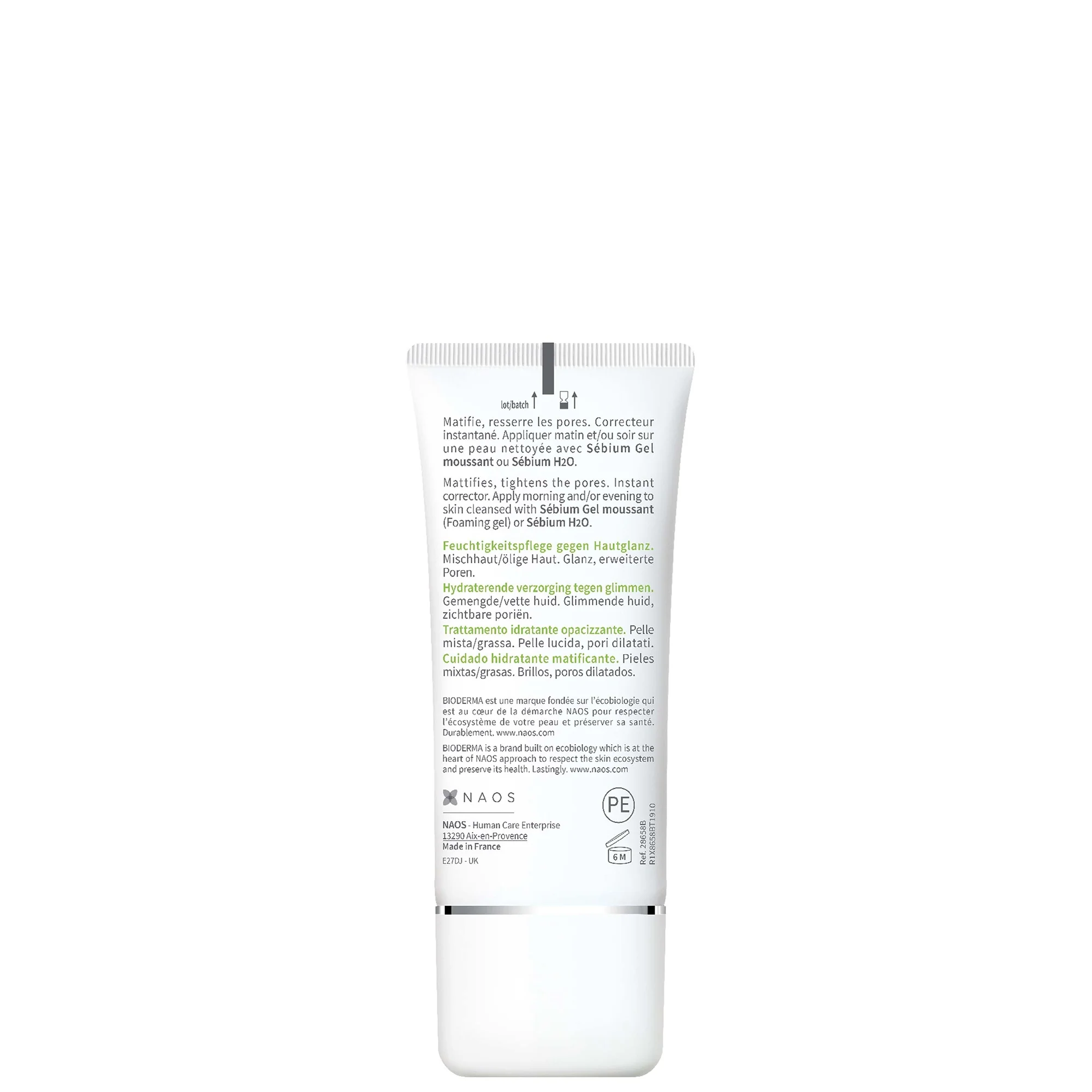 Bioderma Sébium Mattifying Moisturiser Combination to Oily Skin 30ml - Image 2