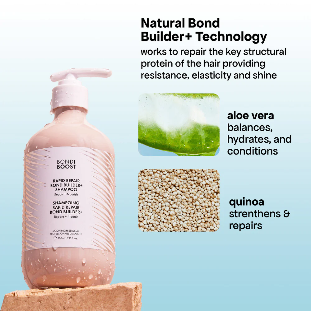 Bondi Boost Rapid Repair Bond Builder Shampoo 500ml - Image 9