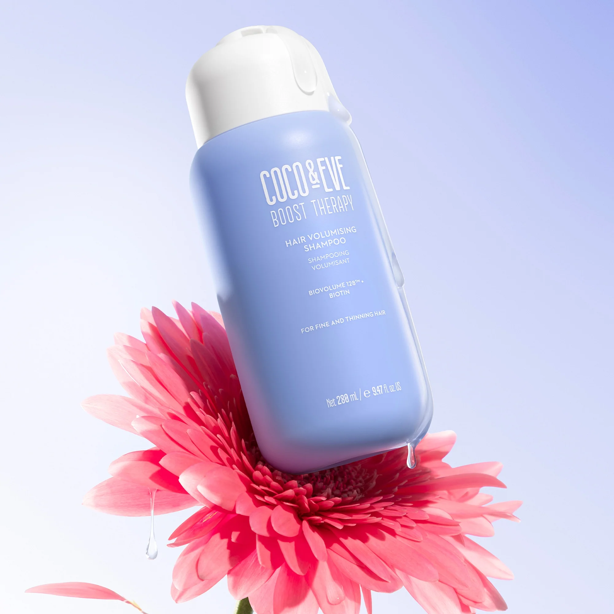 Coco & Eve Boost Therapy Hair Volumising Shampoo 280ml - Image 3