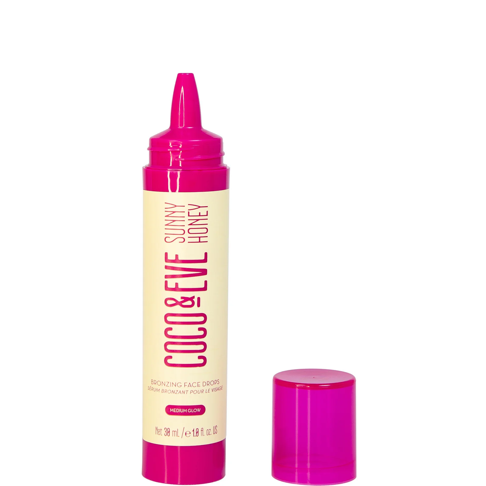 Coco & Eve Sunny Honey Bronzing Face Drops - Medium Glow - Image 3