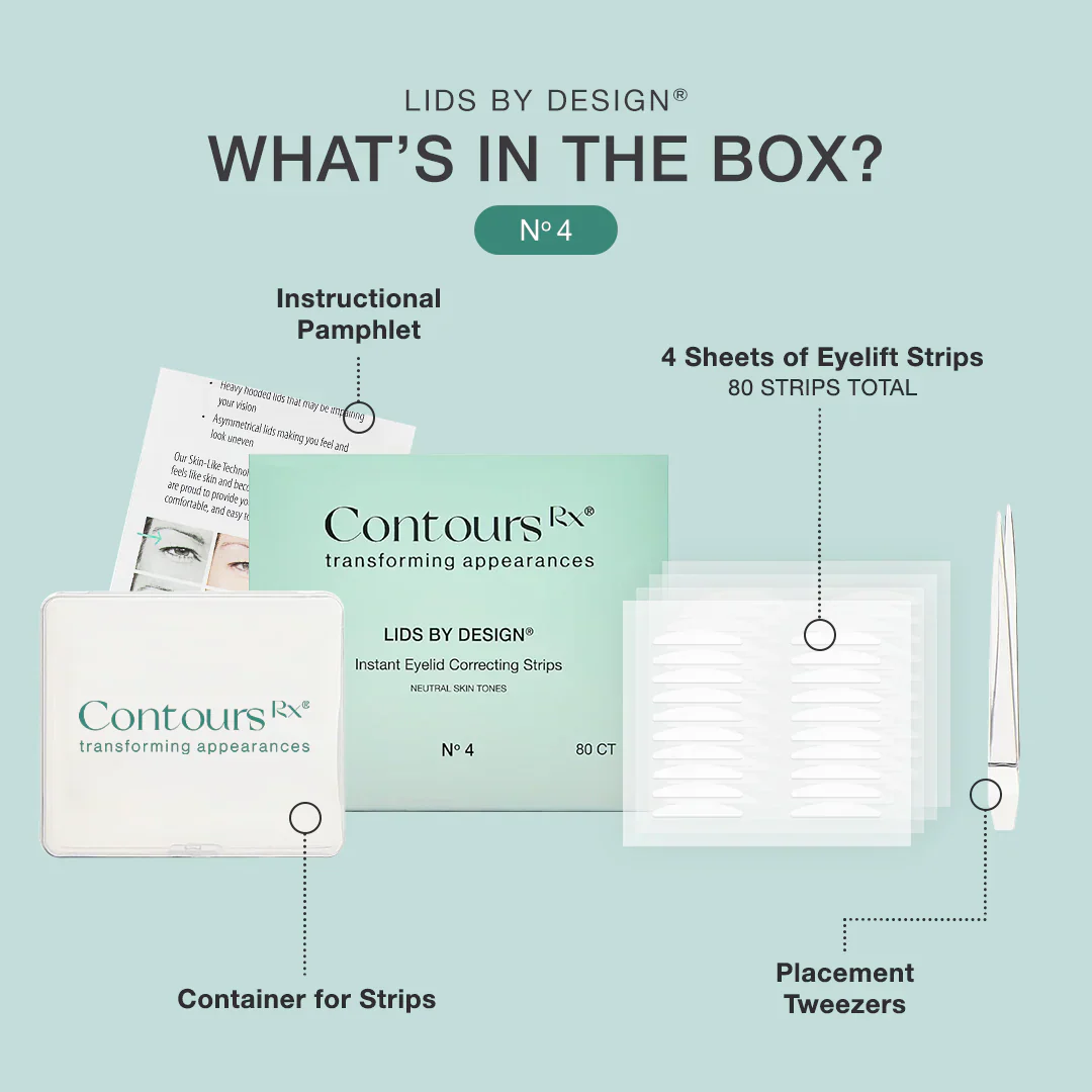 Contours Rx Lids by Design 7mm Eye Lift Strips - 80 Pack - Image 14
