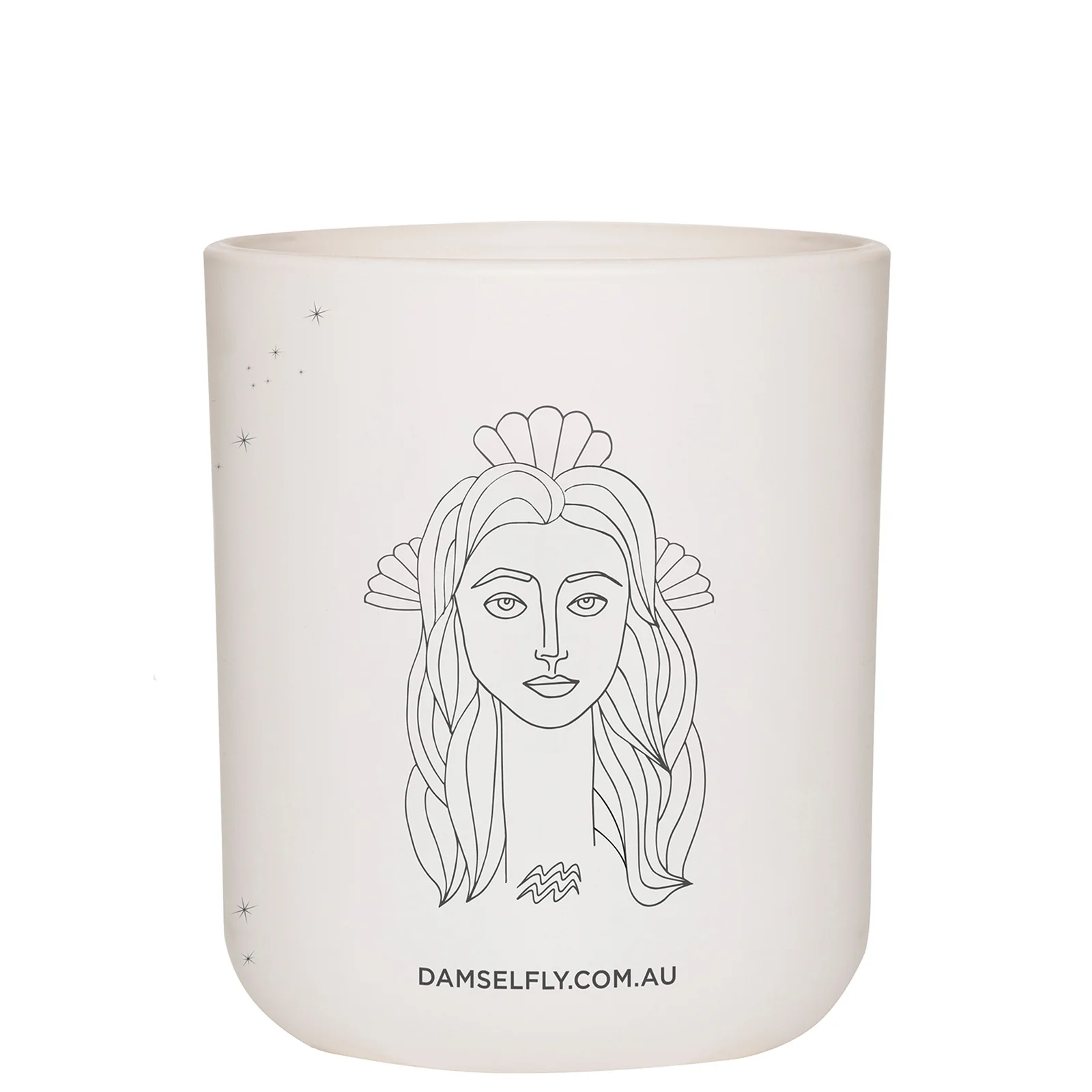Damselfly Aquarius Scented Candle - 300g