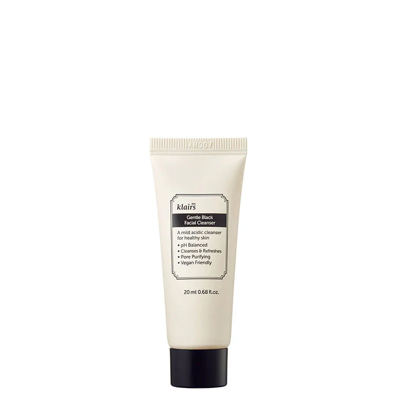 Dear, Klairs Gentle Black Facial Cleanser 20ml
