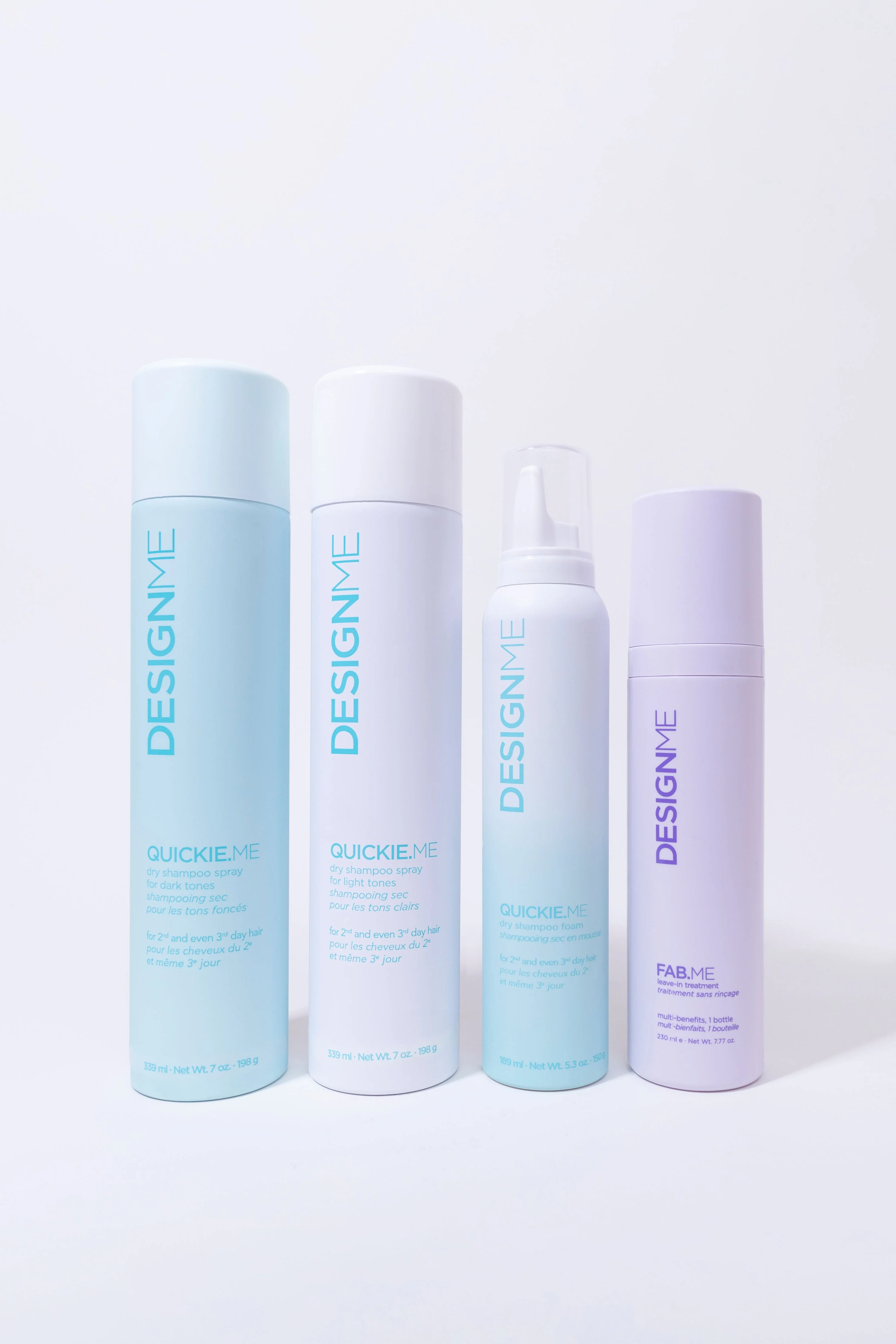 Design.ME Quickie Me Dry Shampoo Blonde & Pastel Tones 96ml - Image 7