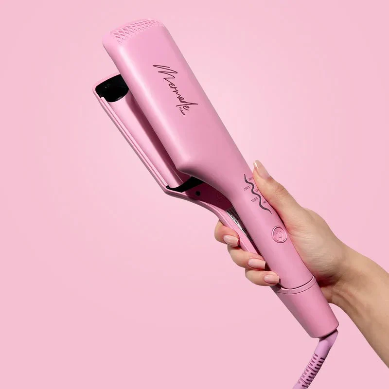 Mermade Hair Double Waver - Pink - Image 4