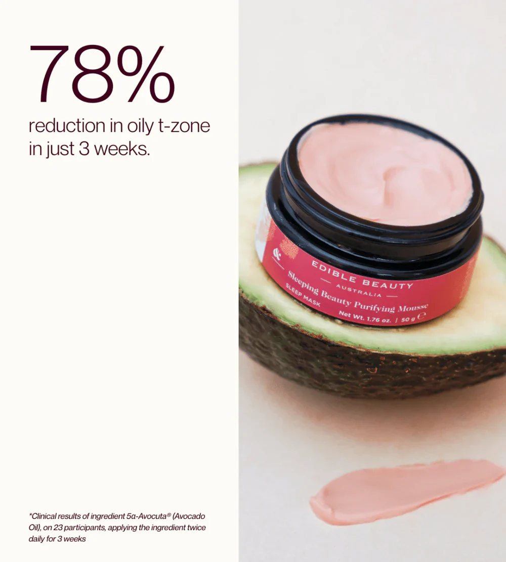 Edible Beauty & Sleeping Beauty Purifying Mousse 50g - Image 2
