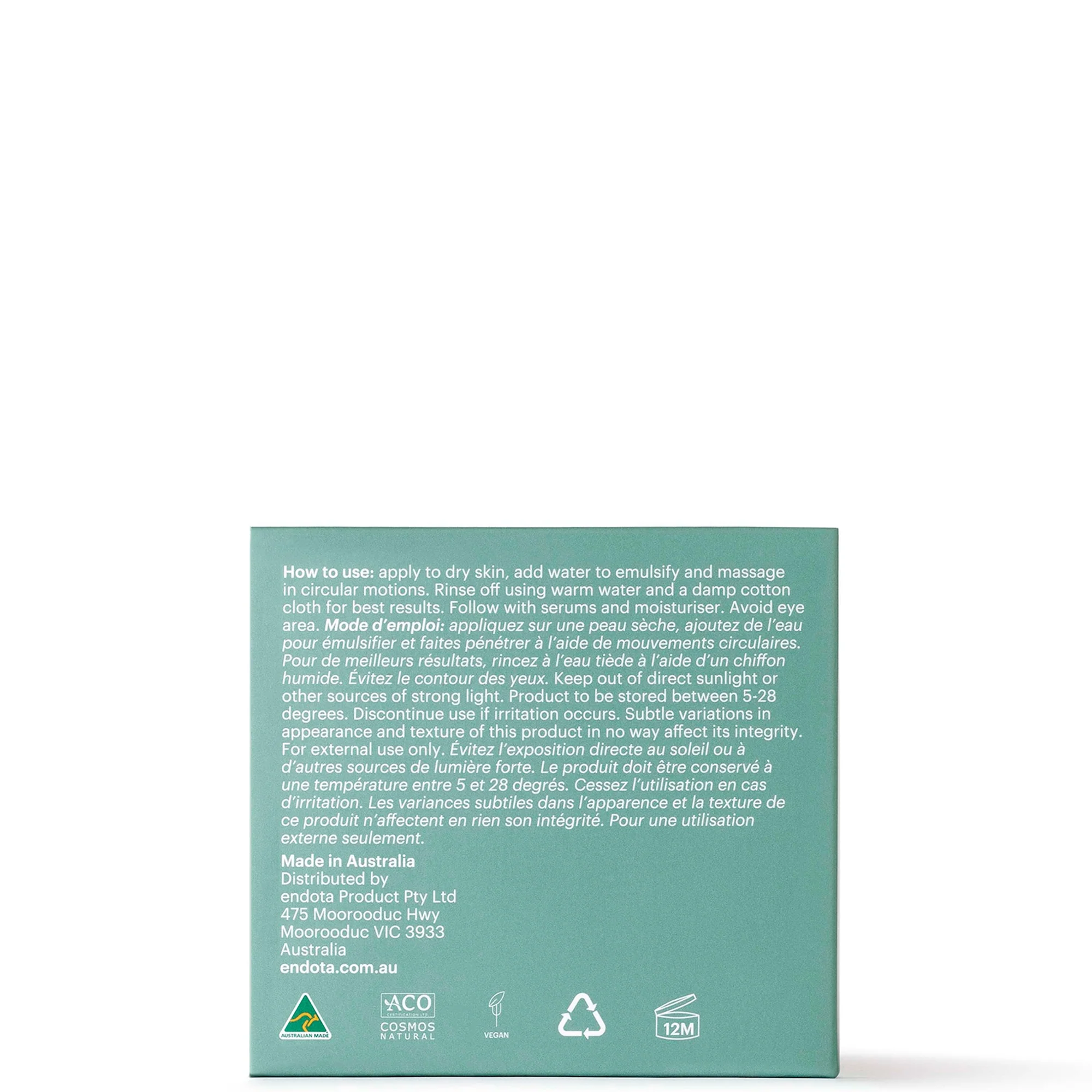 endota Ceramide Cleansing Balm 80g - Image 2
