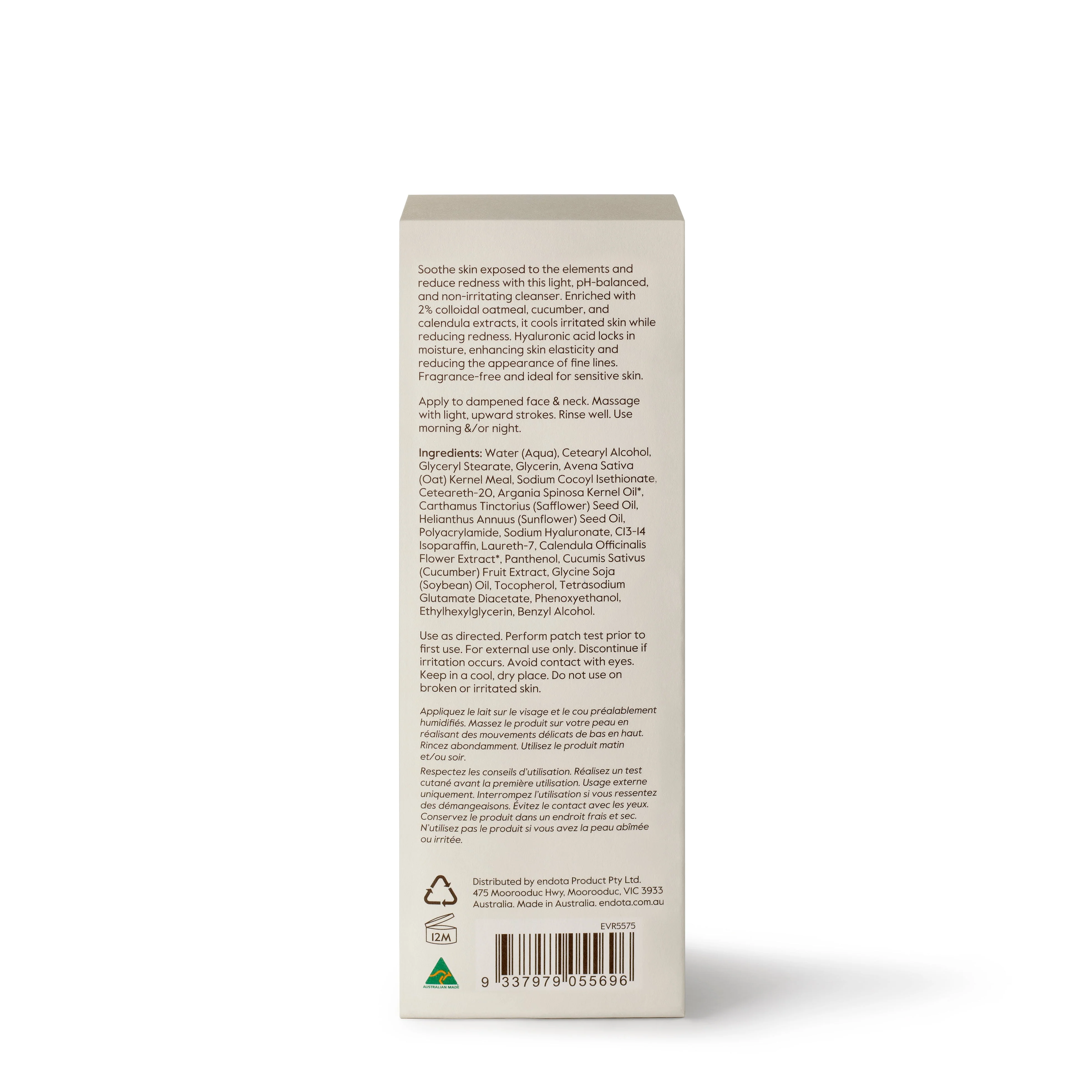 endota Sensitive Cleaning Milk 250ml - Image 4