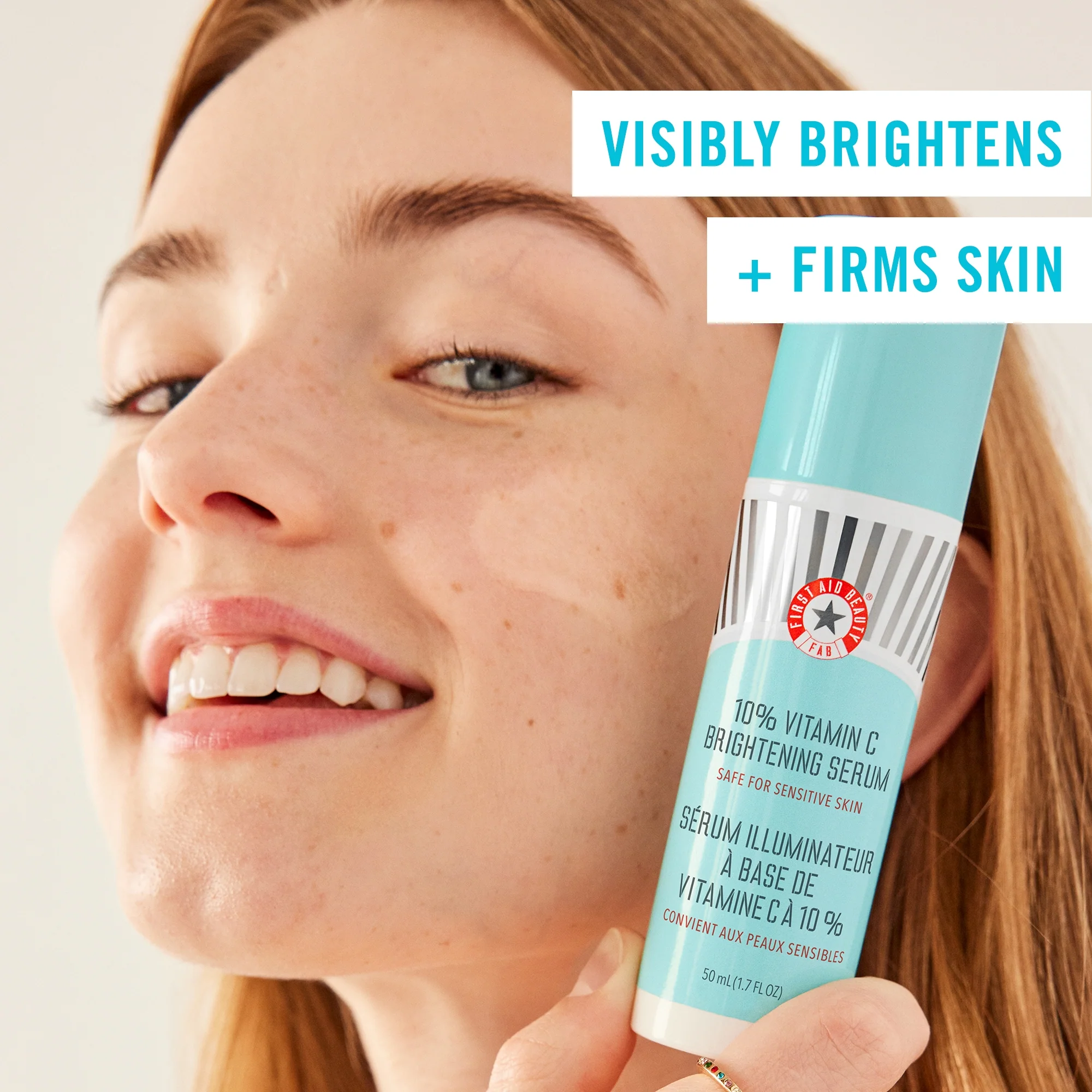 First Aid Beauty 10% Vitamin C Brightening Serum 1.7 oz - Image 2