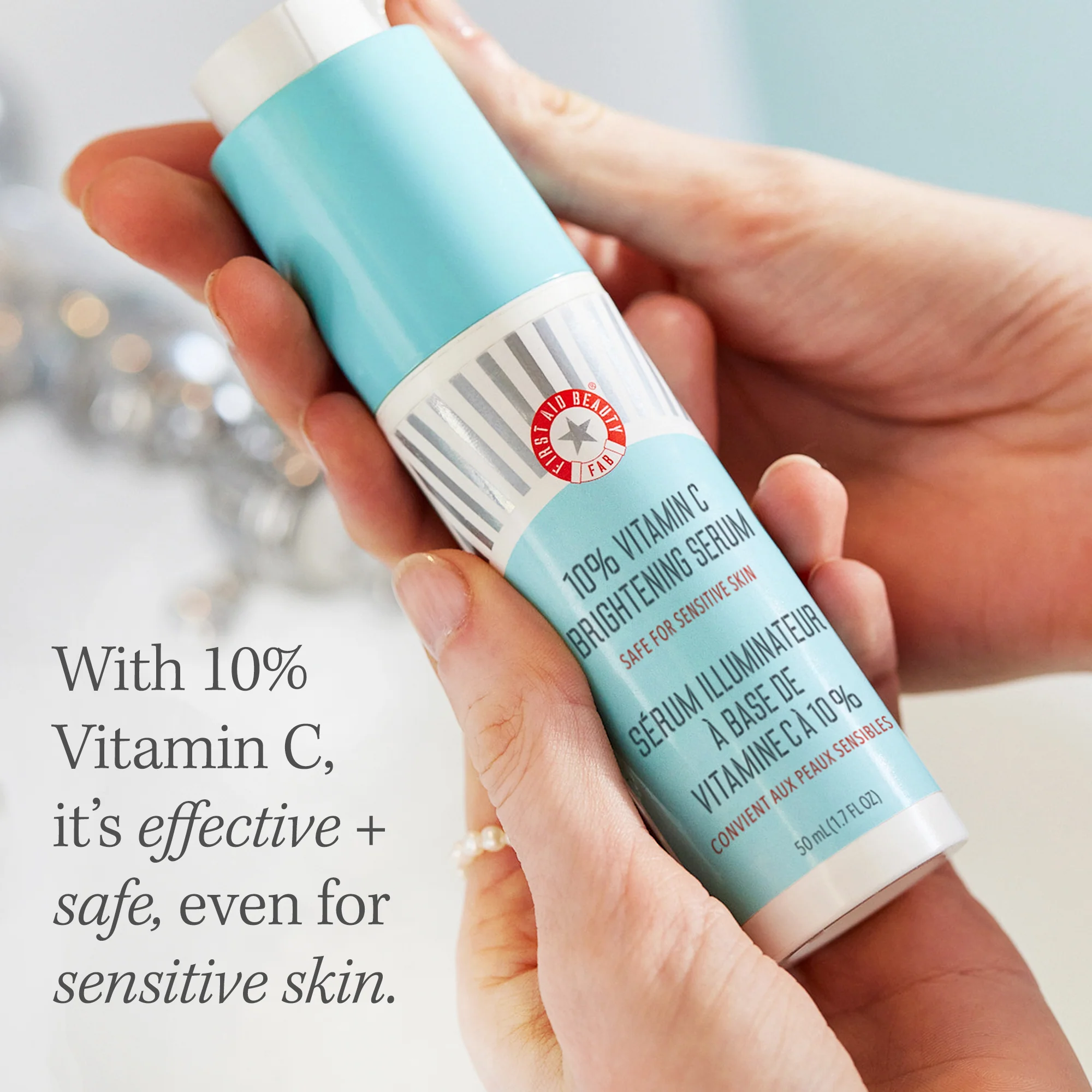 First Aid Beauty 10% Vitamin C Brightening Serum 1.7 oz - Image 7