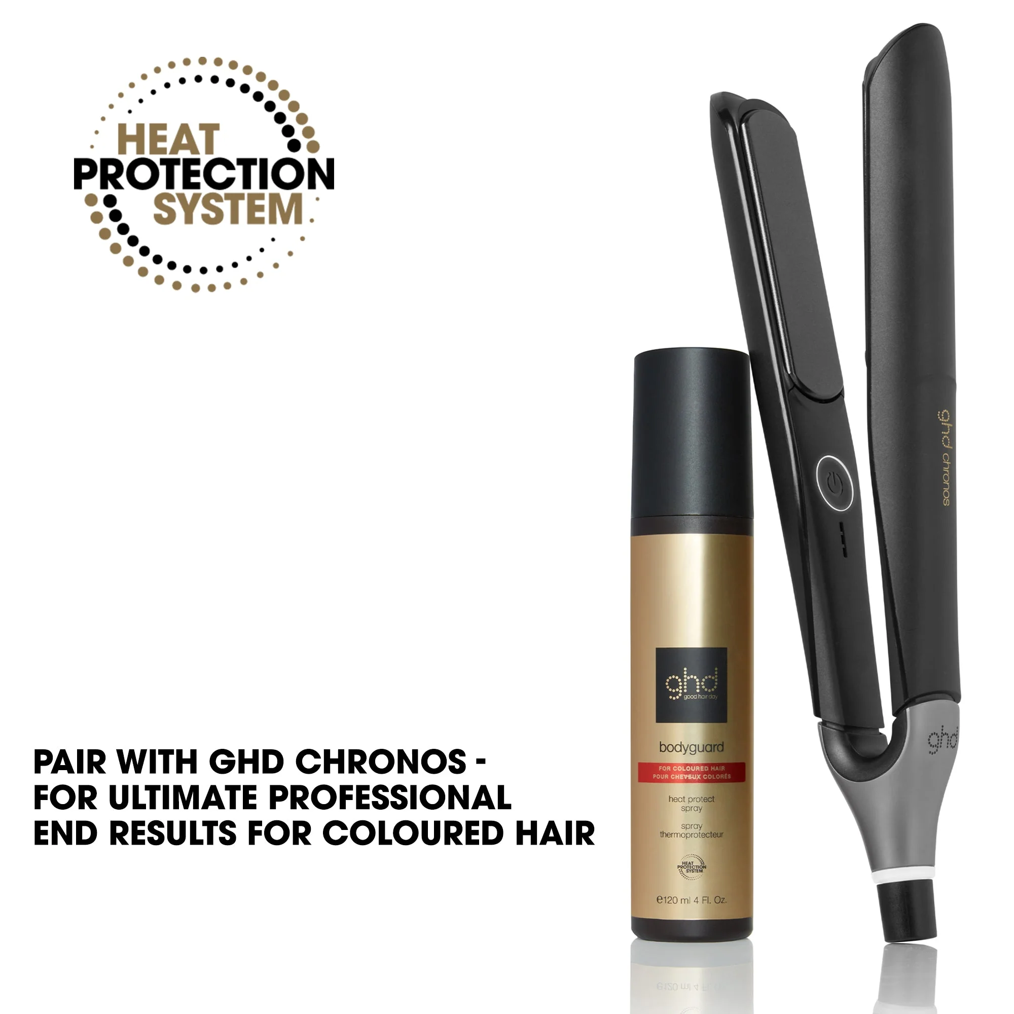 ghd Bodyguard - Heat Protect Spray For Coloured Hair 120ml - Image 5