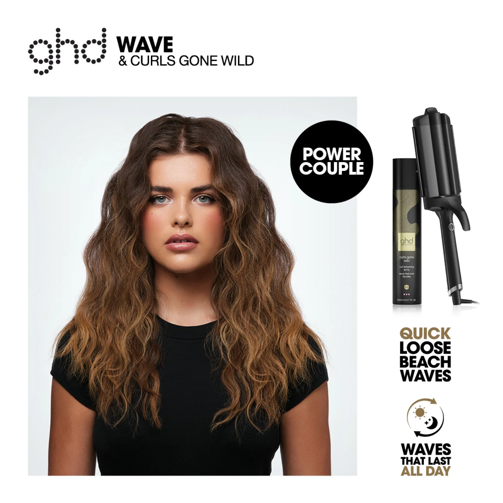 ghd Curls Gone Wild - Texturizing Spray 200ml - Image 2
