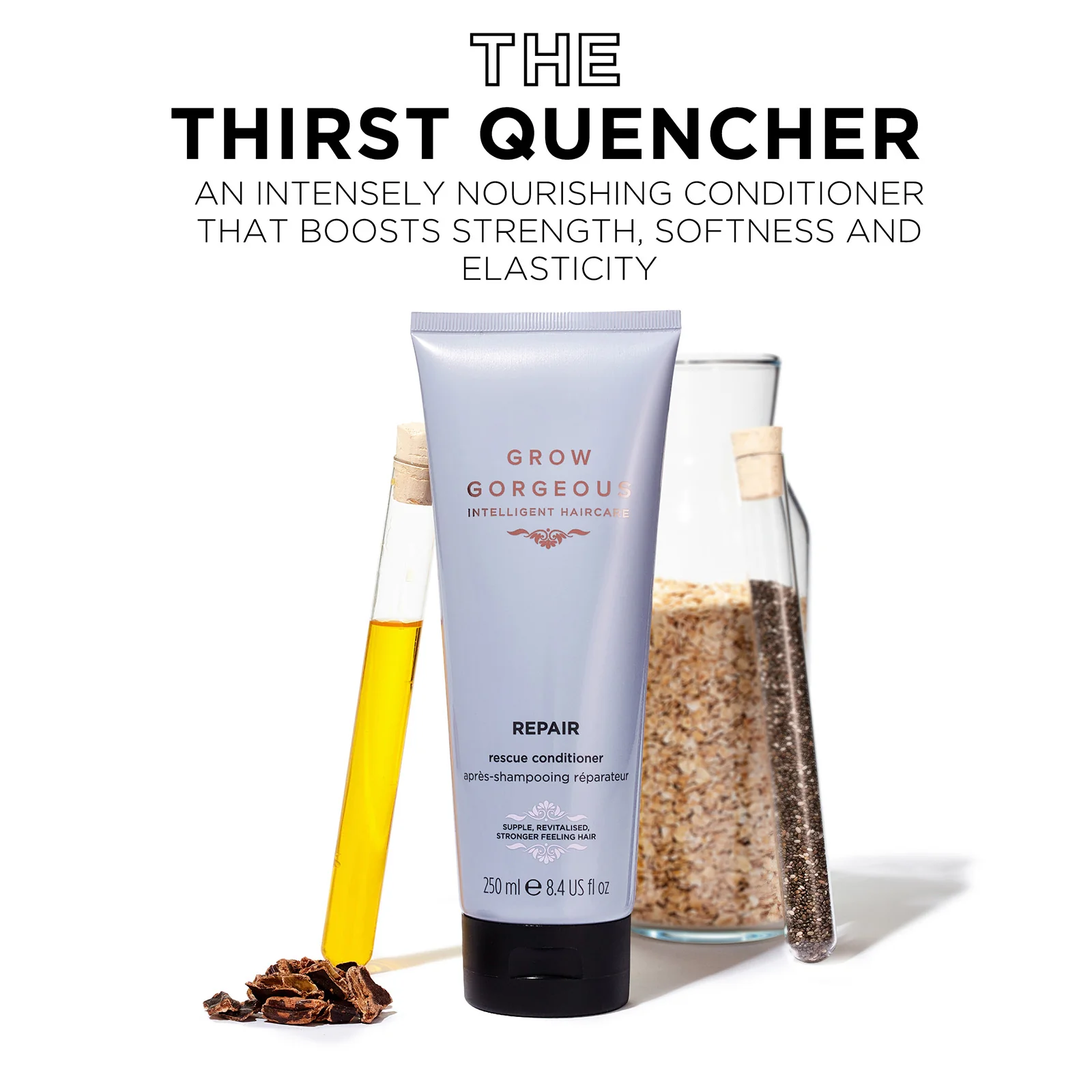 Grow Gorgeous Repair Rescue Conditioner 250ml - Image 3