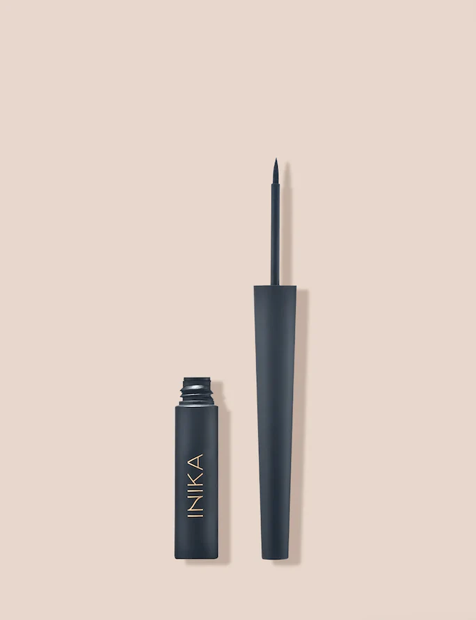 INIKA Organic Liquid Eyeliner 4ml - Black - Image 3