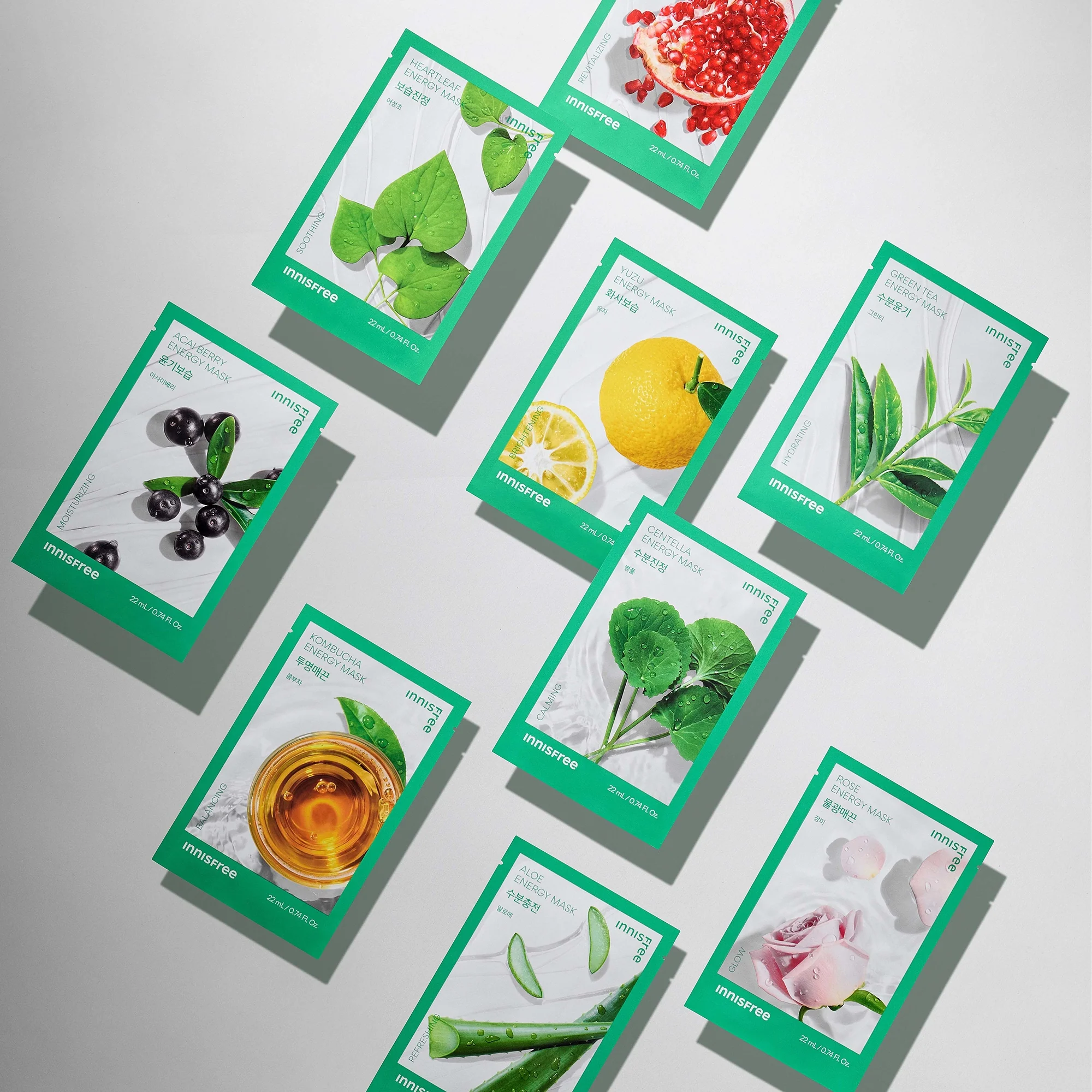 INNISFREE Energy Mask 22ml - Heartleaf - Image 3
