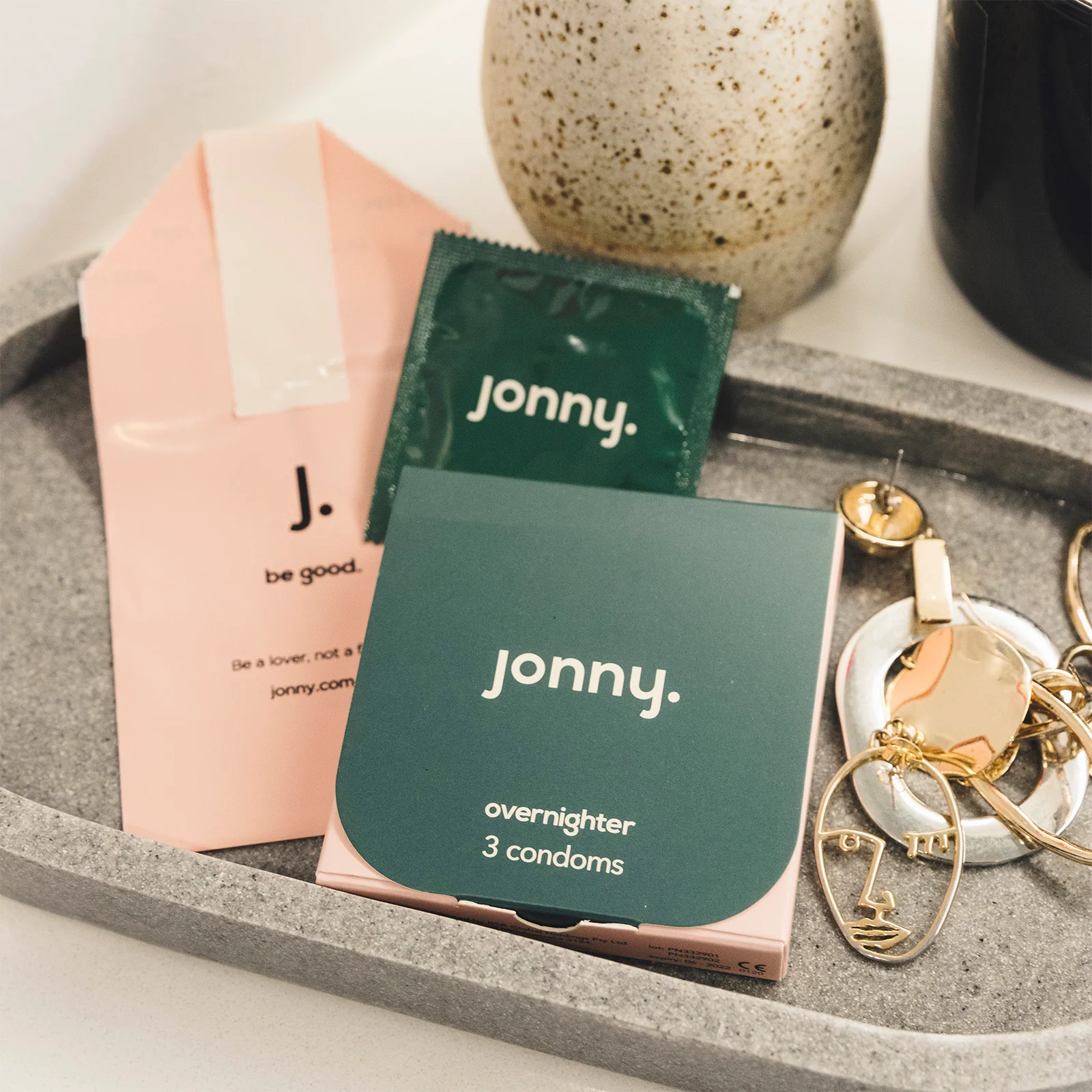 Jonny Vegan Condoms - Overnighter (3 Pack) - Image 3