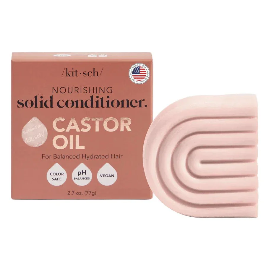 Kitsch Castor Oil Nourishing Solid Conditioner Bar 77g