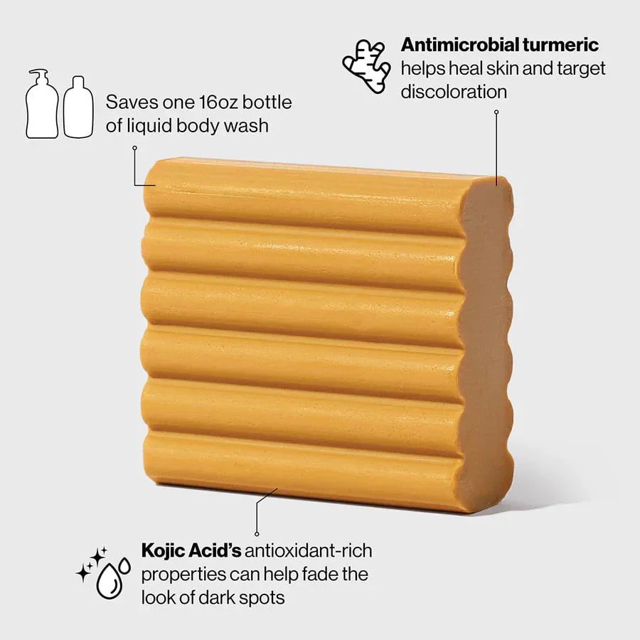 Kitsch Kojic Acid Solid Face and Body Wash 114g - Image 2