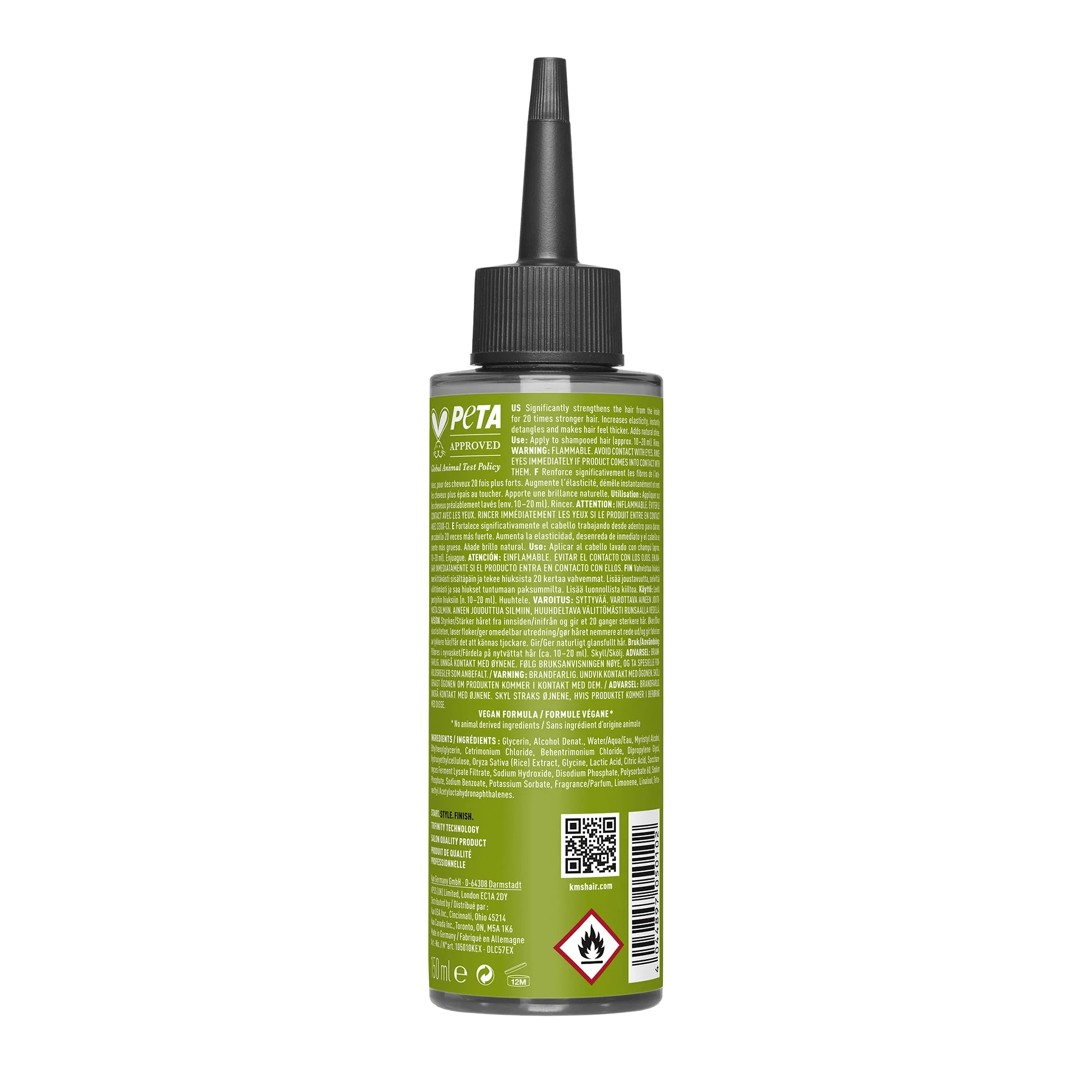 KMS Add Volume Liquid Strength Rinse 150ml - Image 2