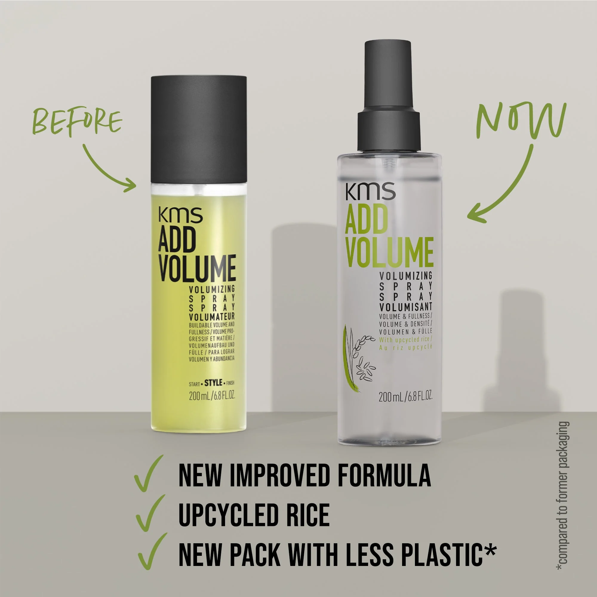 KMS Add Volume Volumizing Spray 200ml - Image 5