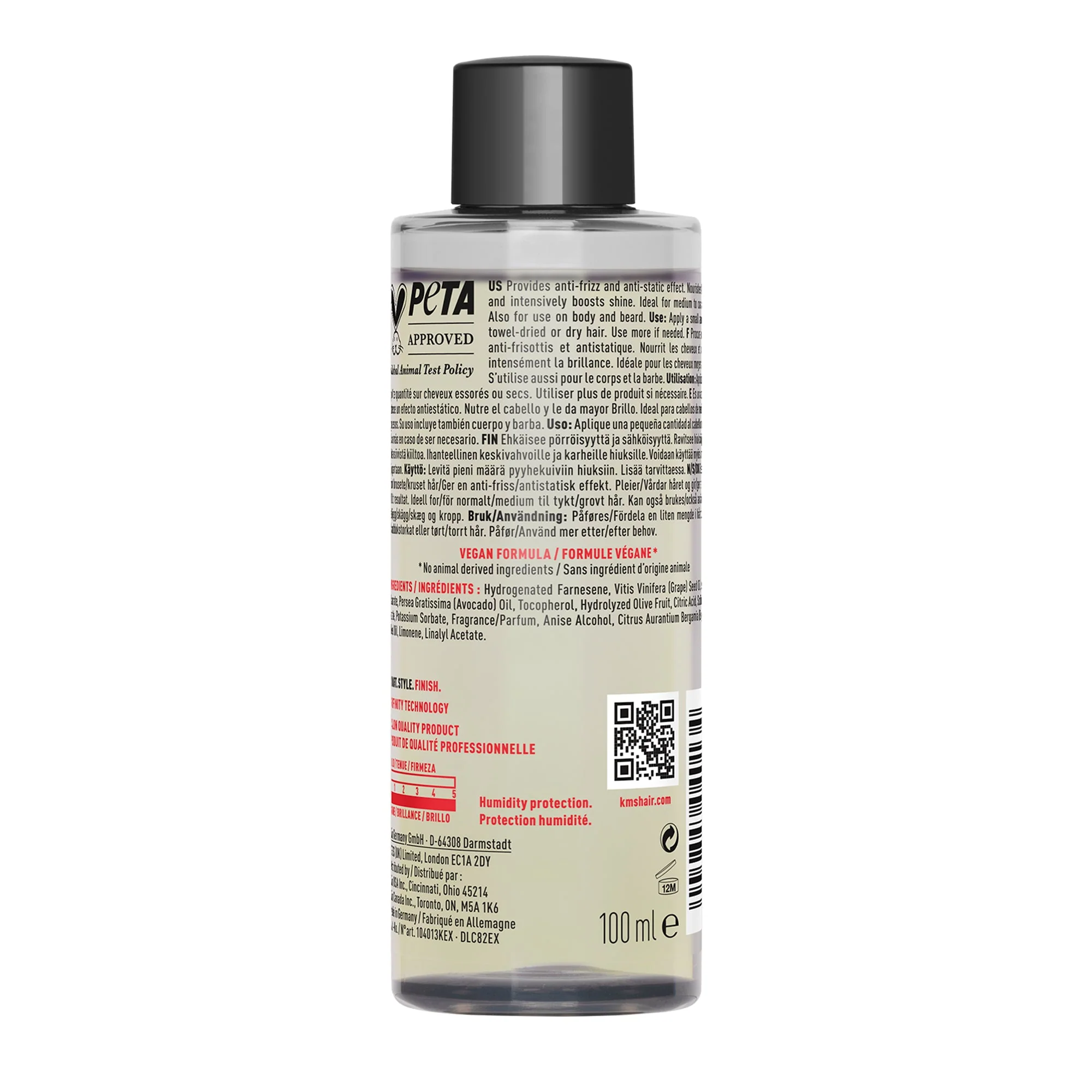 KMS All Smooth Intense Nourishing Oil 100ml - Image 2