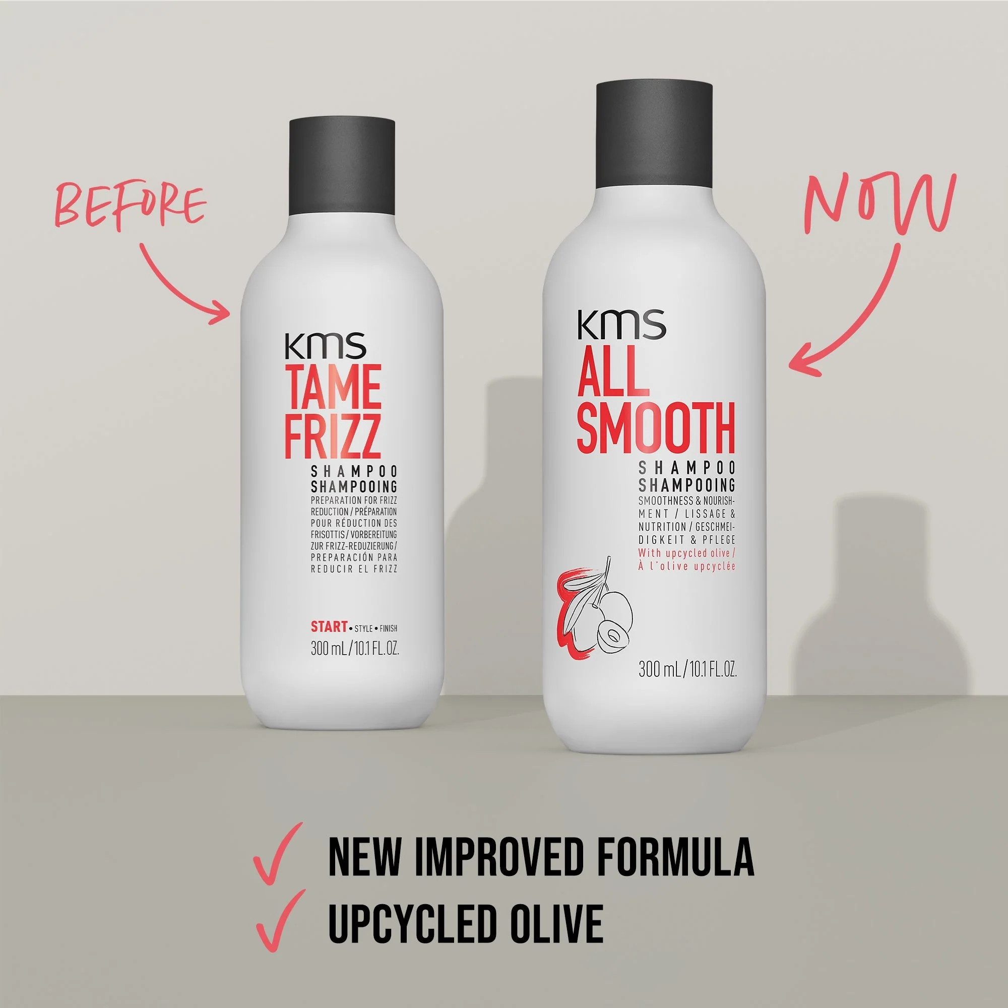 KMS All Smooth Shampoo 300ml - Image 3