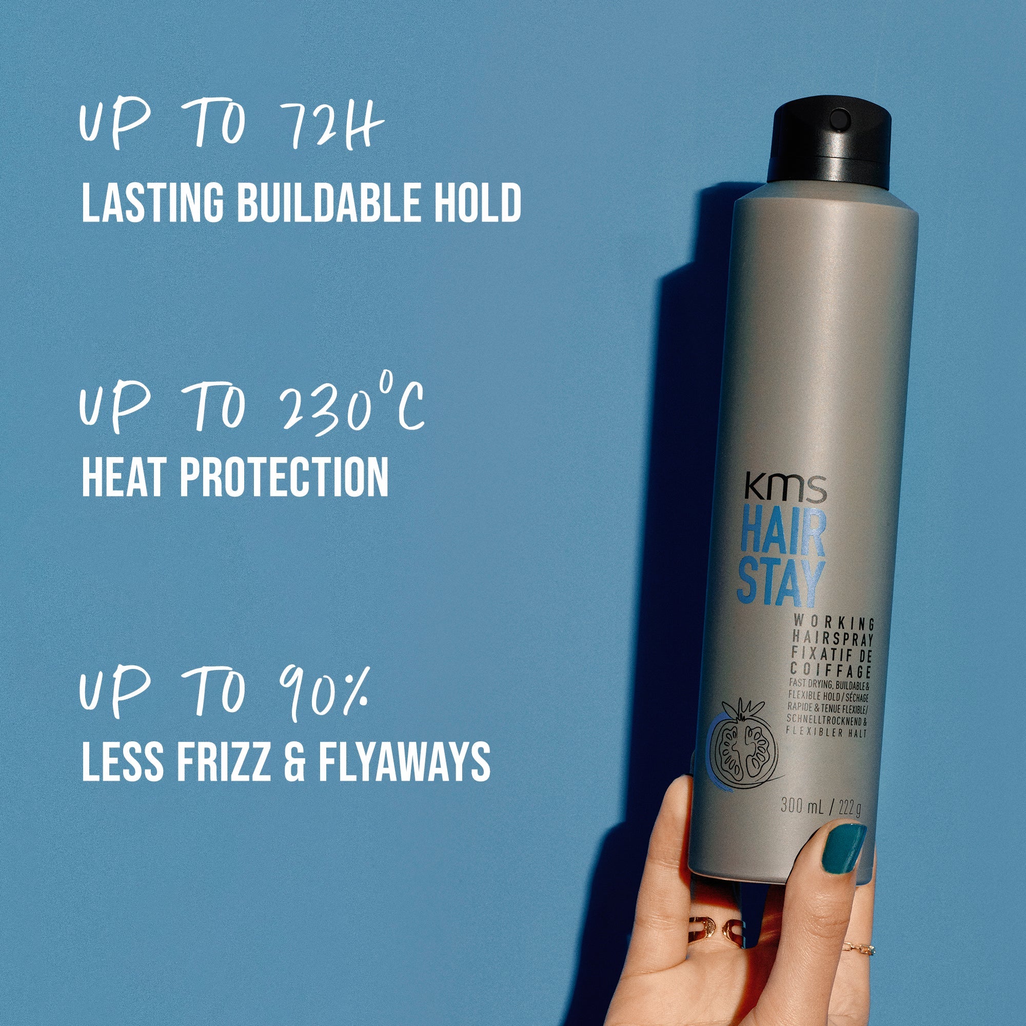 KMS Hairstay  Working Spray 300ml - Image 2