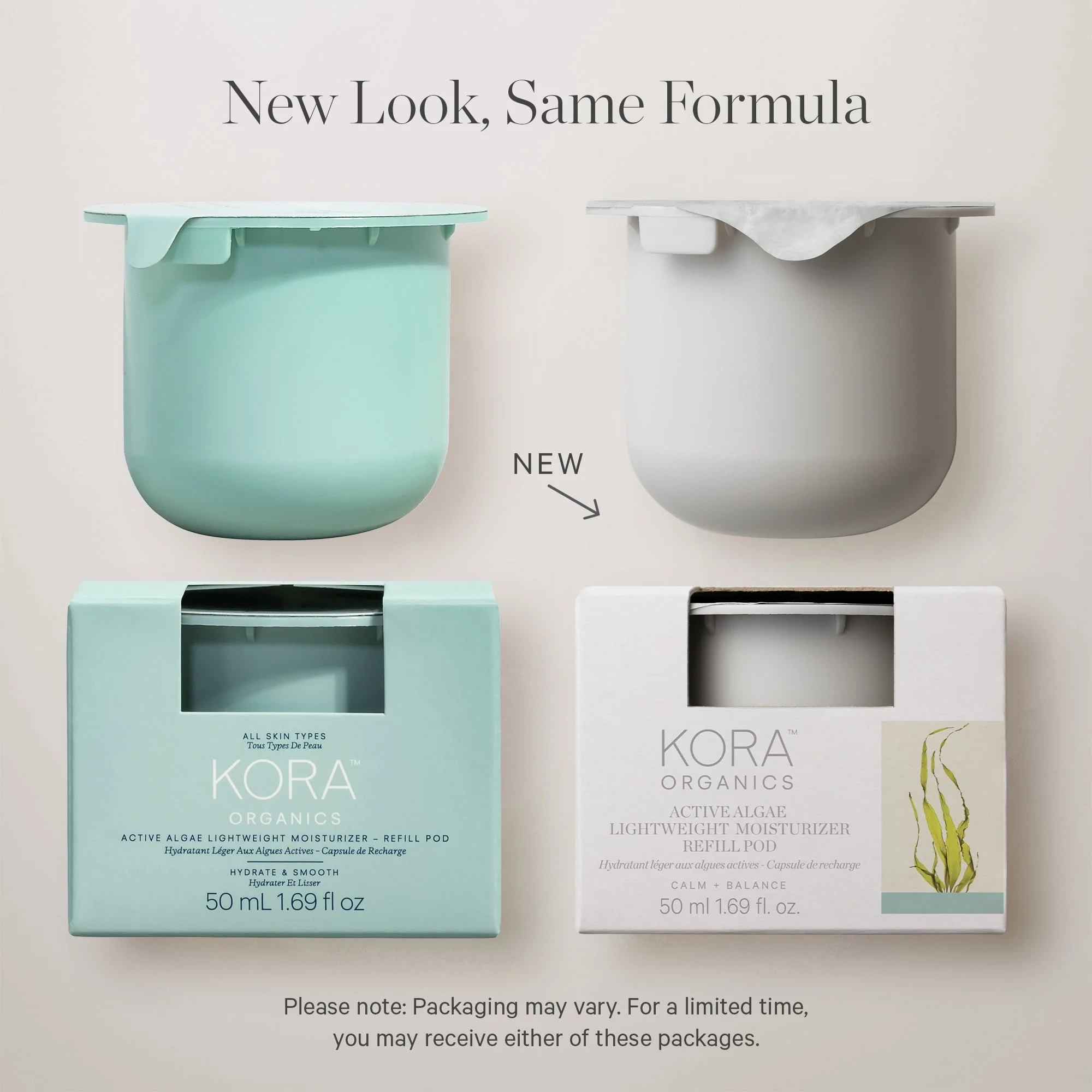 KORA Organics Active Algae Lightweight Moisturizer Refill 50ml - Image 5