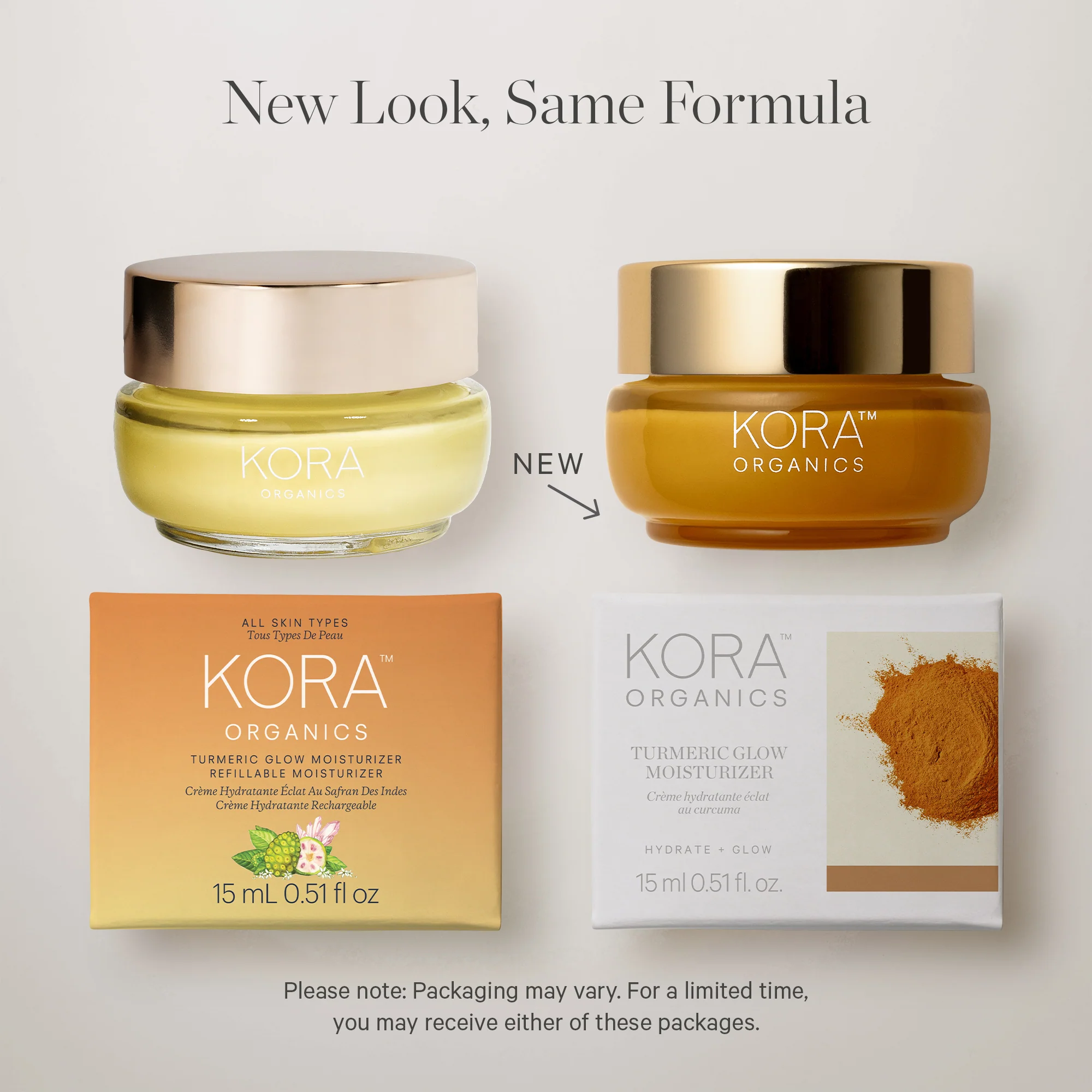 KORA Organics Turmeric Glow Moisturizer 15ml - Image 3