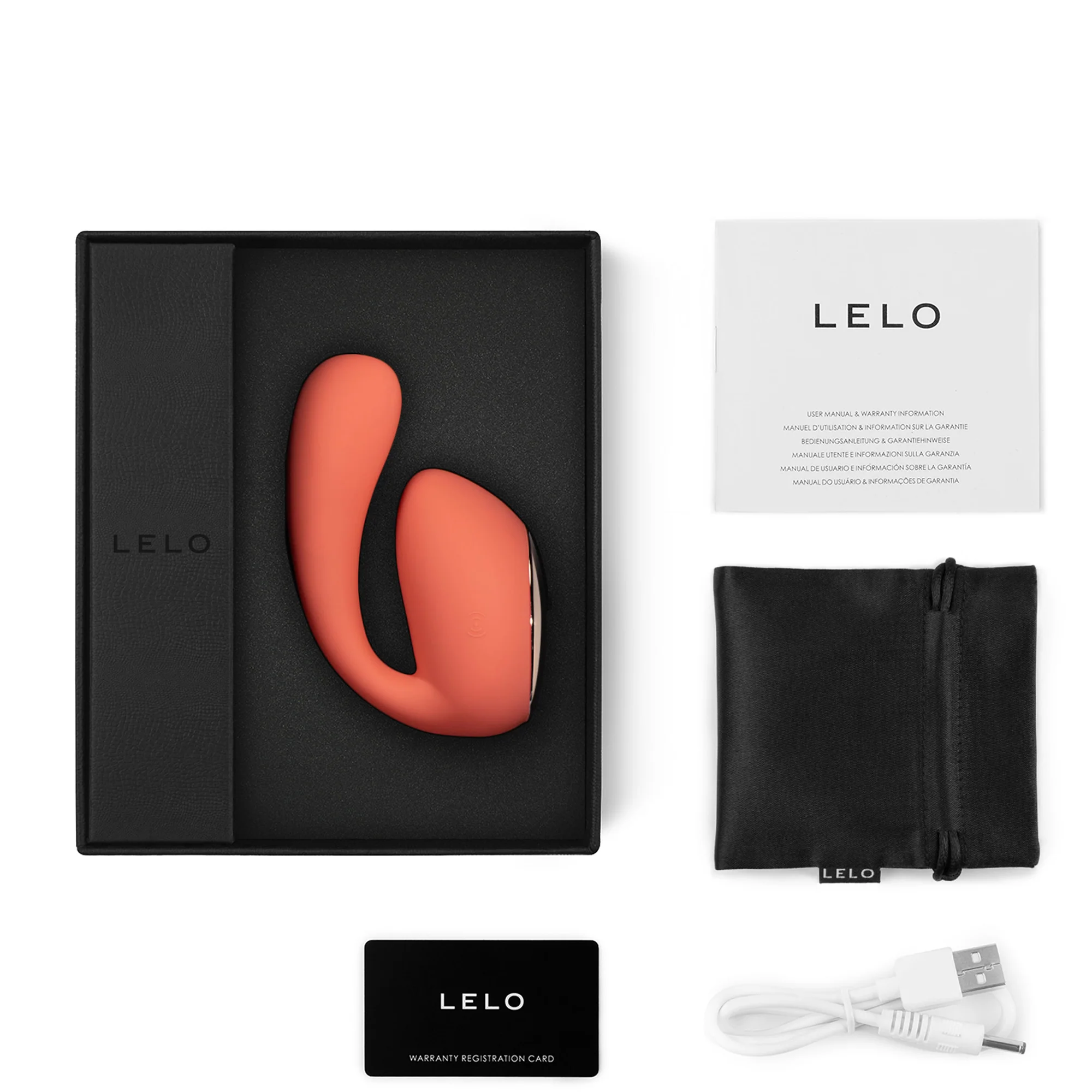 LELO Ida Wave - Coral Red - Image 3