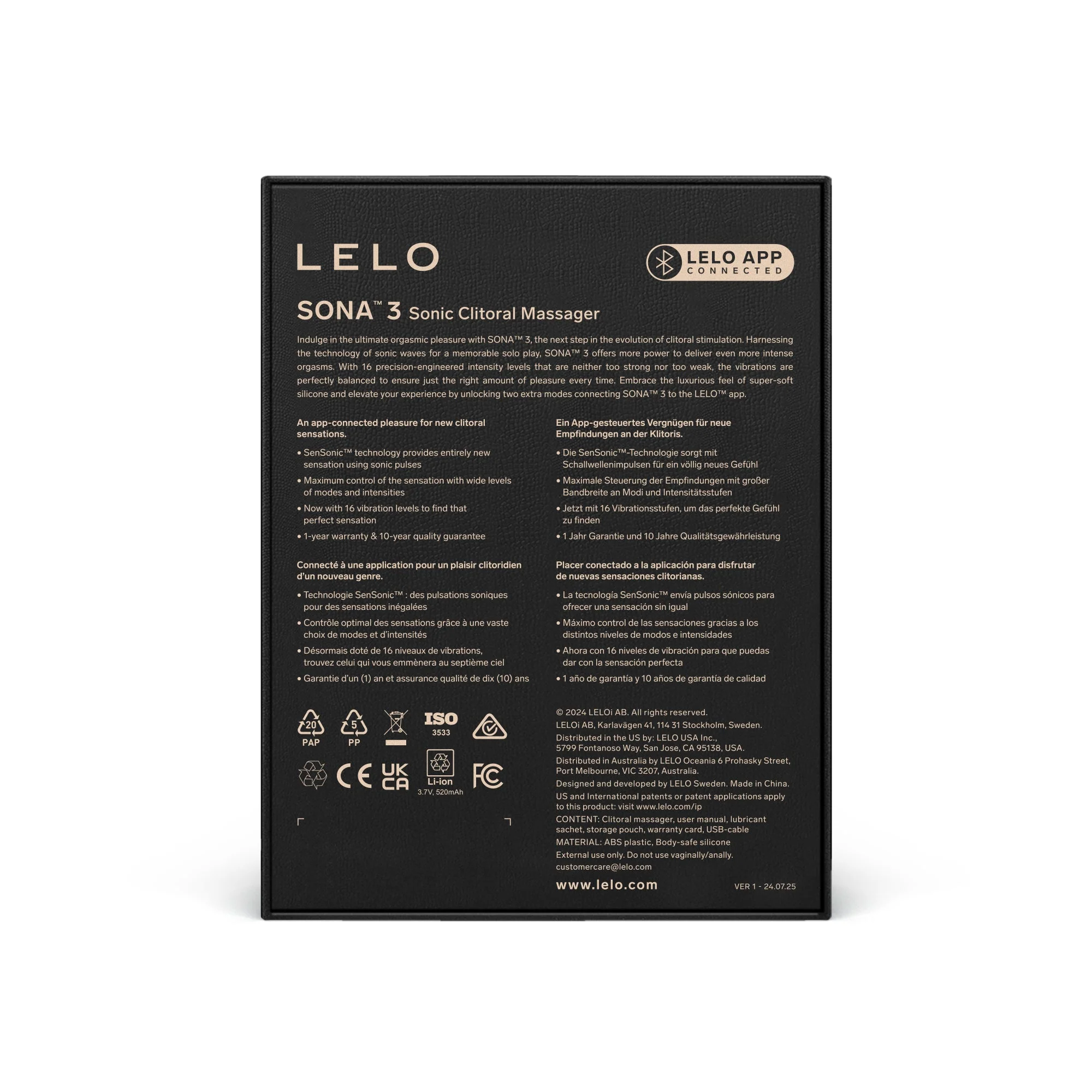 LELO SONA 3 - Violet Dusk - Image 5
