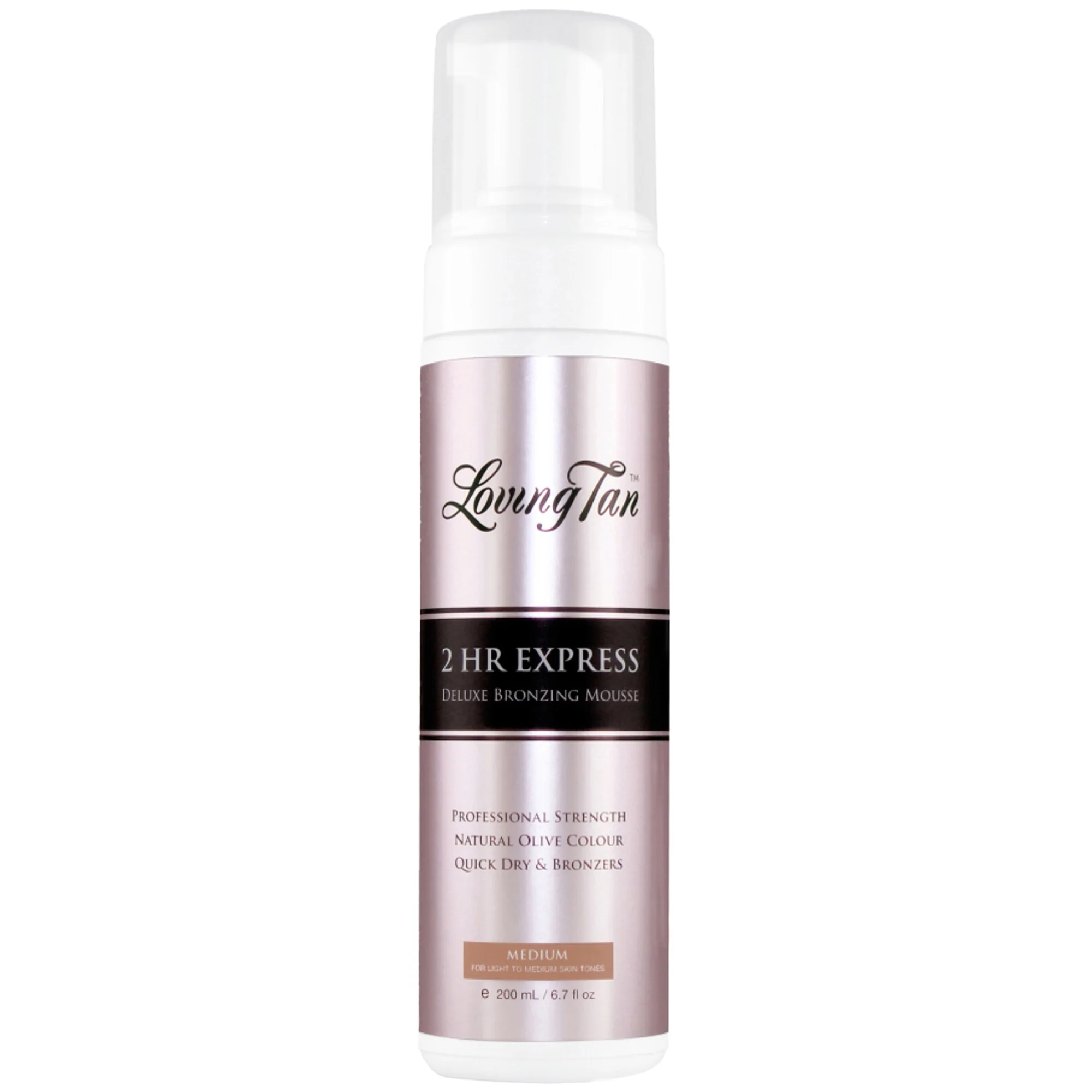 Loving Tan 2 HR Express Mousee 200ml - Medium