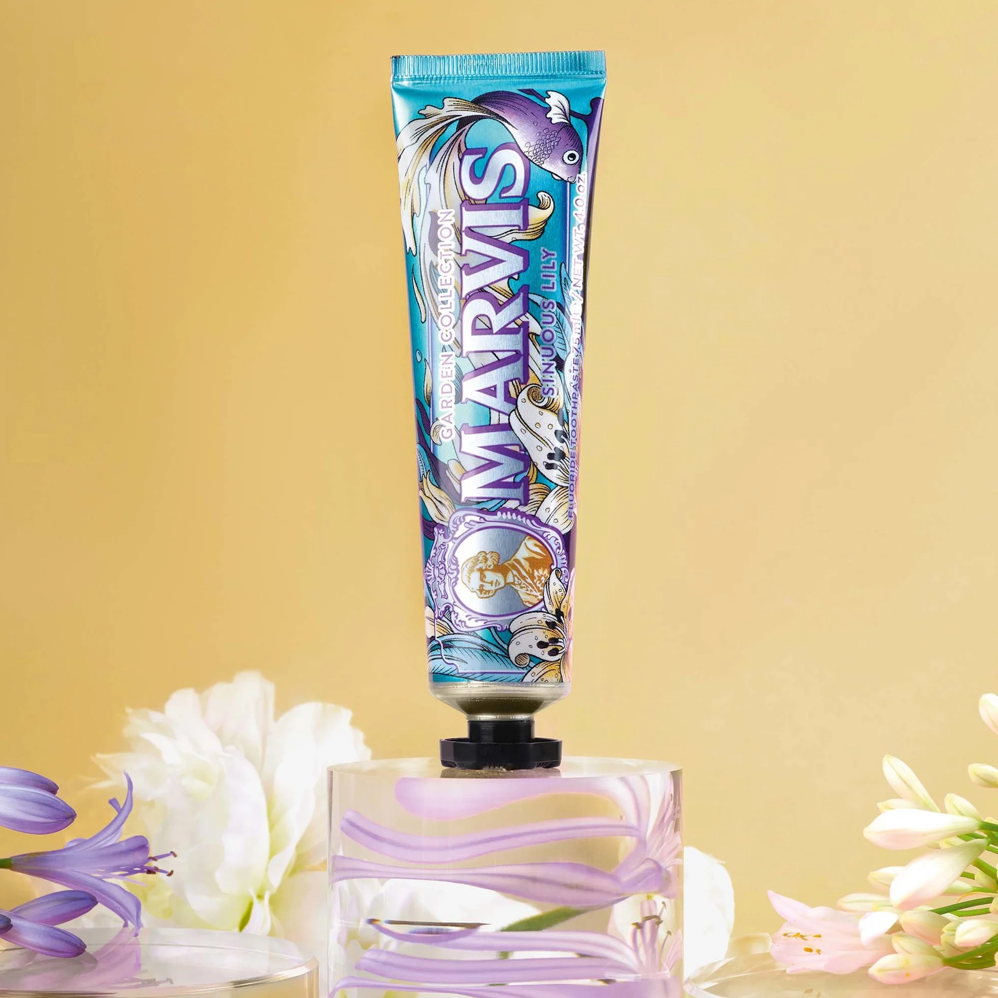 Marvis Toothpastes Sinuous Lily Toothpaste 75ml - Image 3
