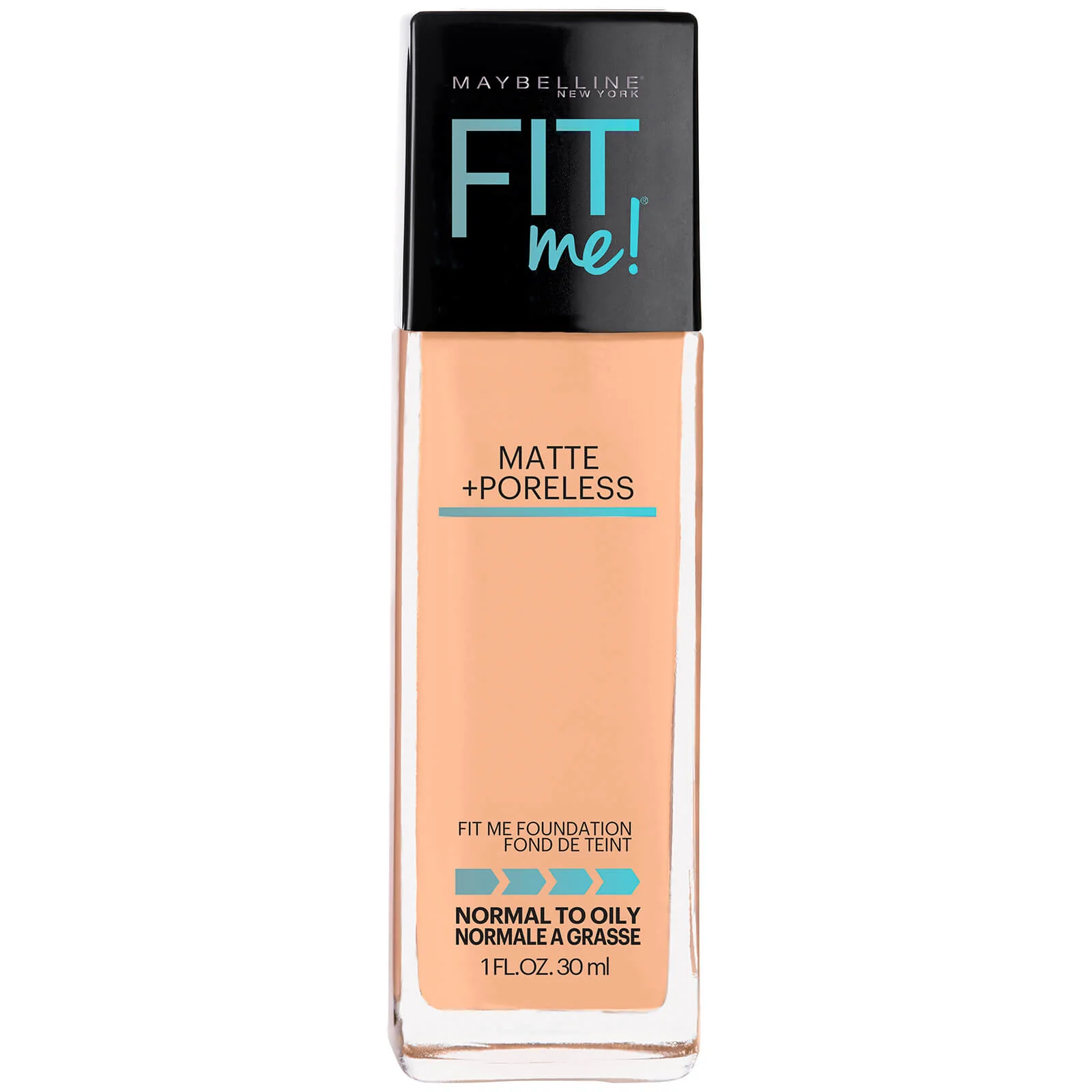 Maybelline Fit Me! Matte and Poreless Mattifying Liquid Foundation 30ml (Various Shades) - Image 21