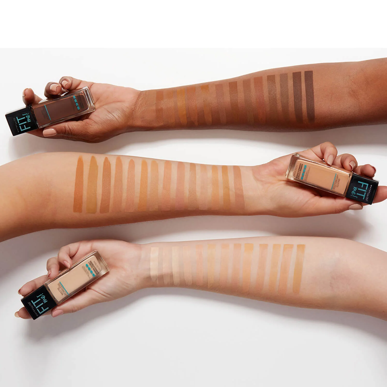 Maybelline Fit Me! Matte and Poreless Mattifying Liquid Foundation 30ml (Various Shades) - Image 64