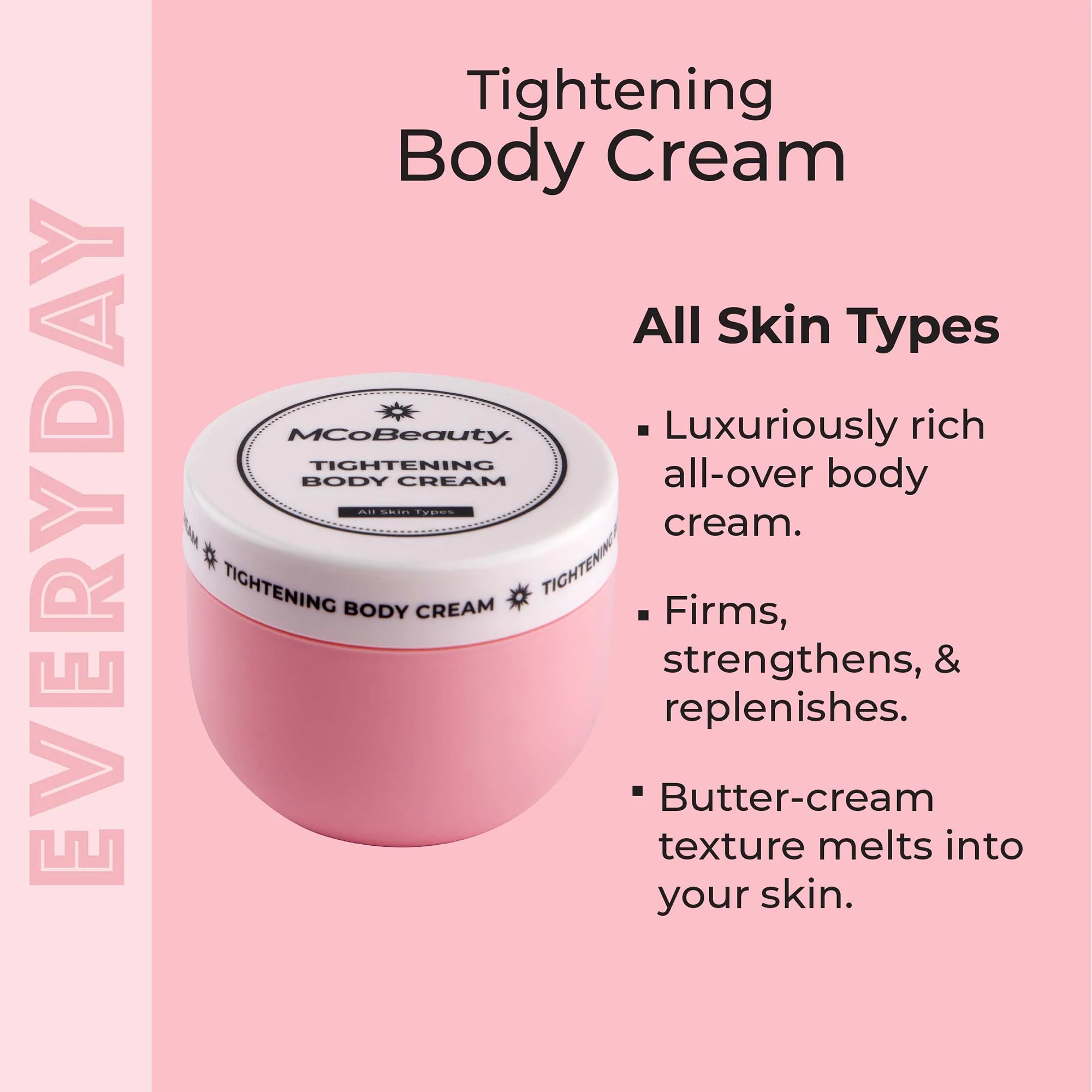 MCoBeauty Everyday - Tightening Body Cream 240ml - Image 2