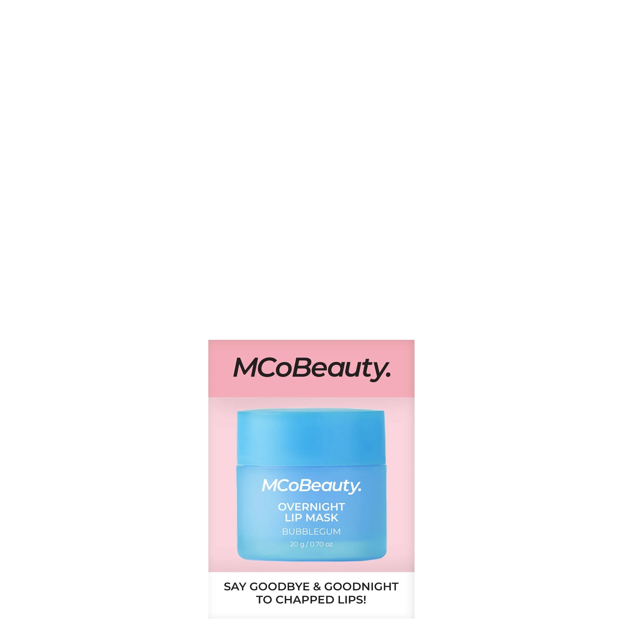 MCoBeauty Overnight Lip Mask 20g - Bubble Gum - Image 5