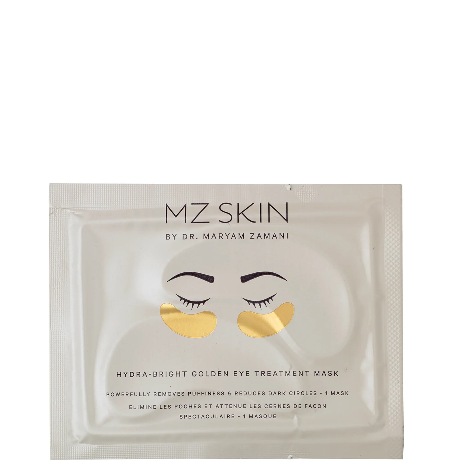MZ Skin Hydra-Bright Golden Eye Treatment Mask (Pack of 5) - Image 2