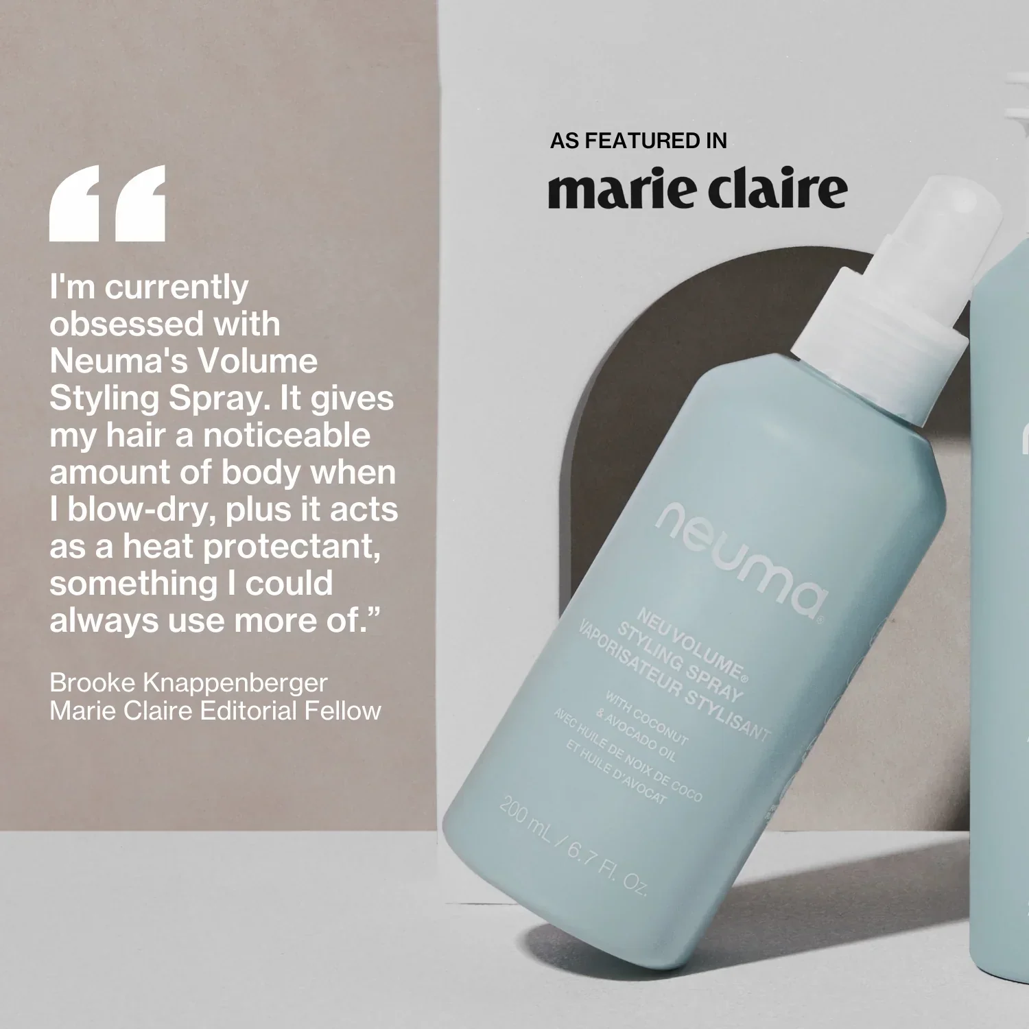 Neuma Neu Volume Styling Spray 200ml - Image 3