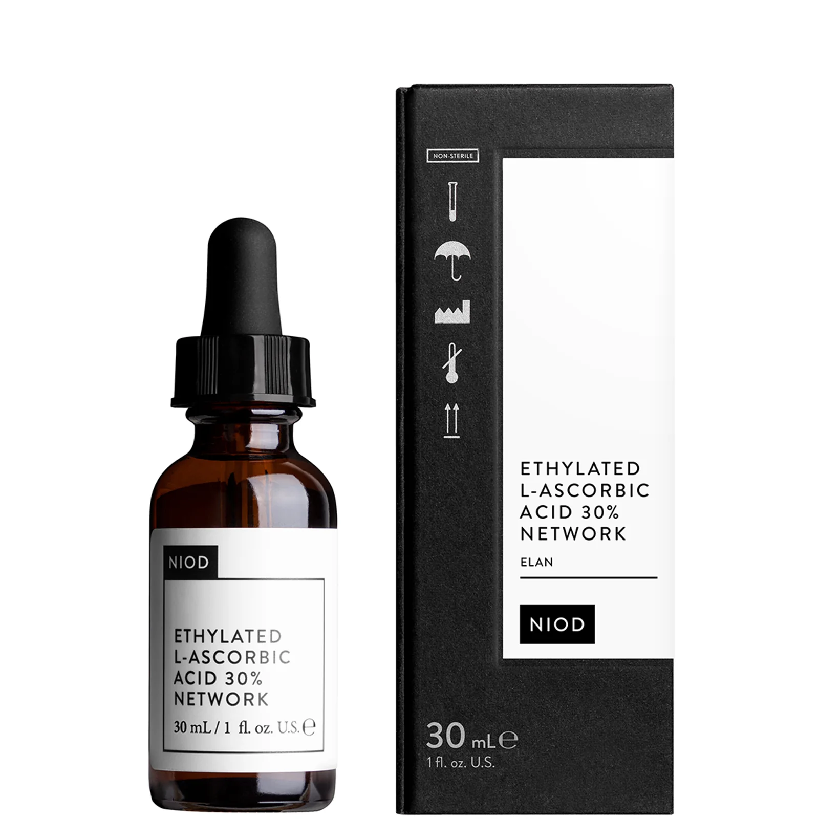 NIOD Ethylated L-Ascorbic Acid 30% Network Serum 30ml - Image 2