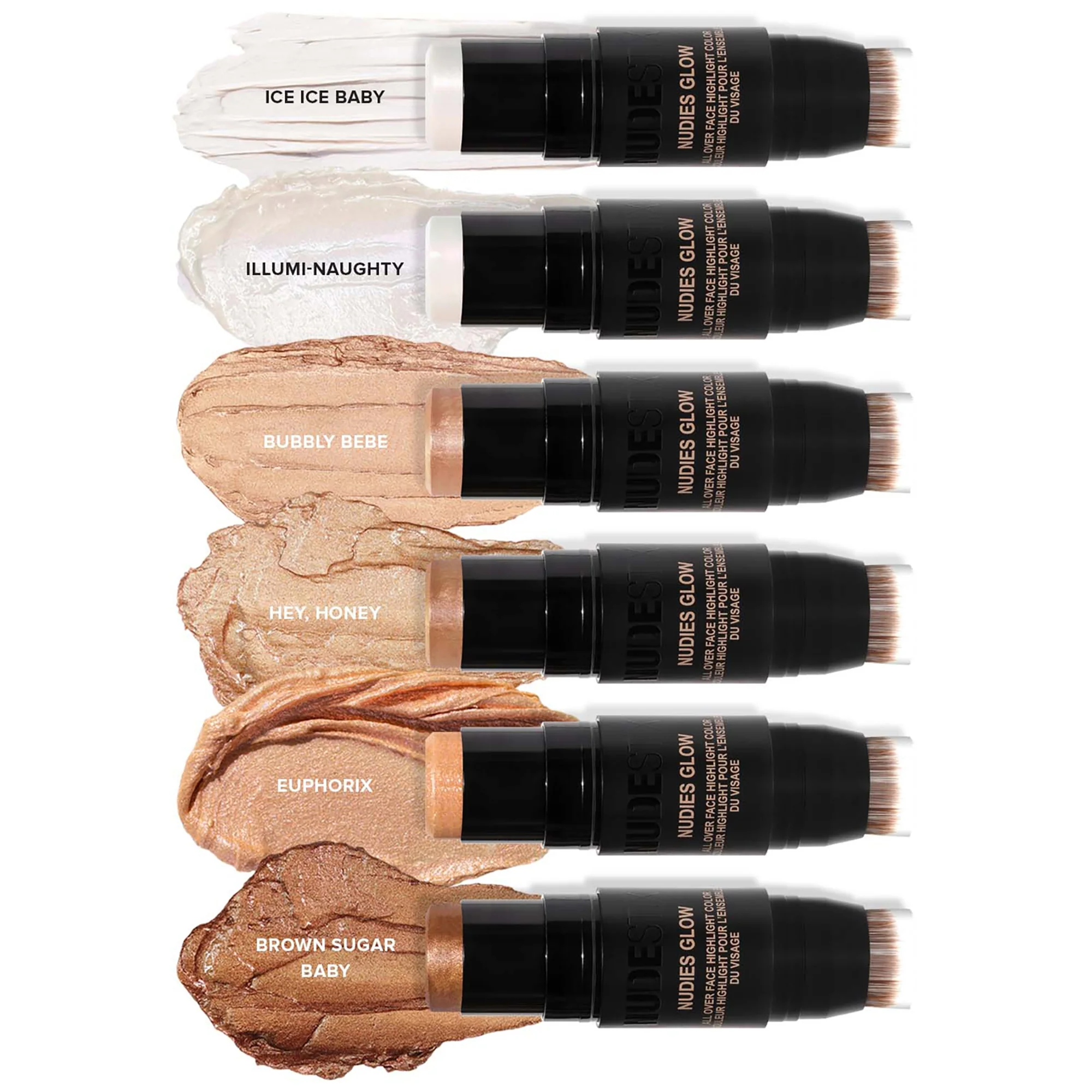 NUDESTIX Nudies Glow All Over Face Highlight Colour 8g (Various Shades) - Image 13