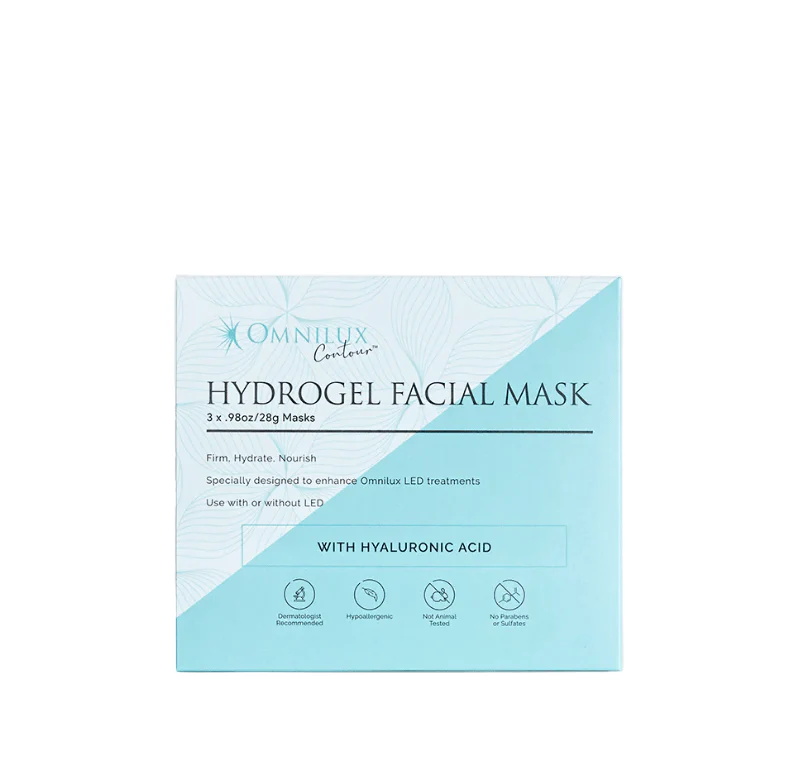 Omnilux Hydrogel Facial Mask (3 Pack)