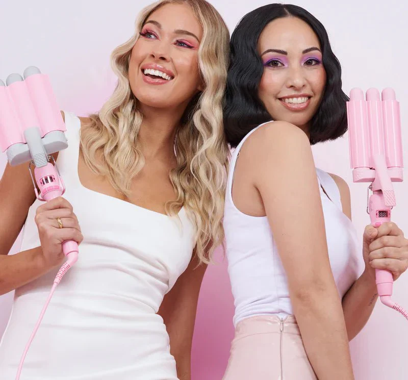 Mermade Hair Pro Waver 32mm - Pink - Image 3