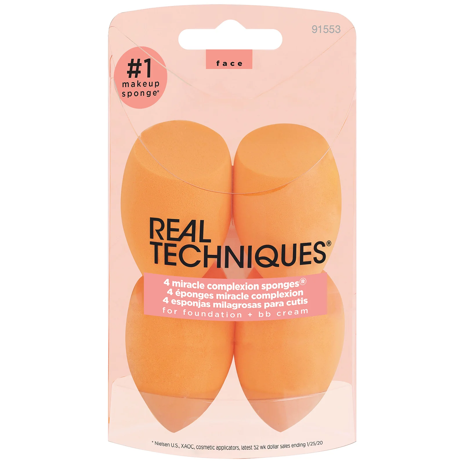 Real Techniques 4 Miracle Complexion Sponges - Image 3