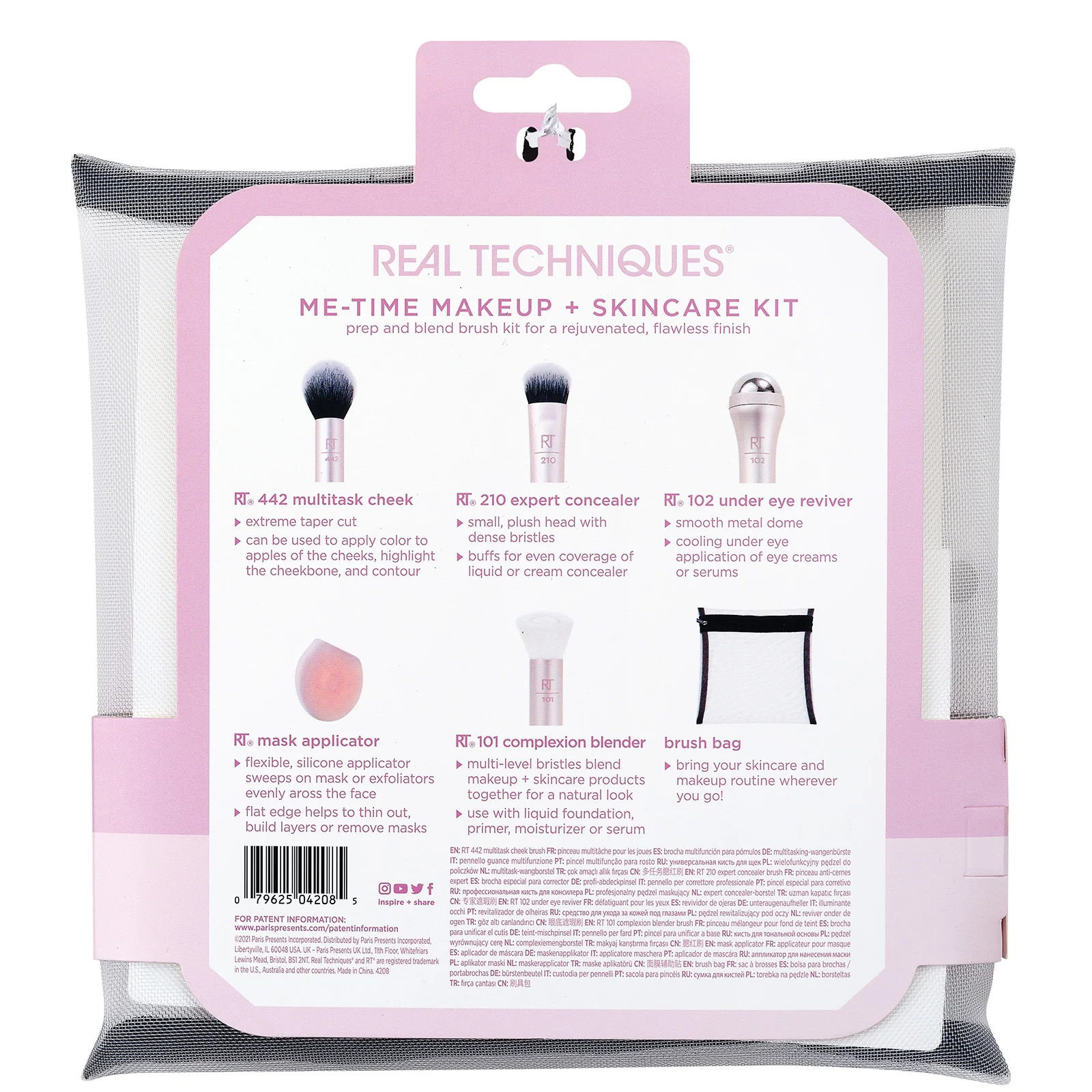 Real Techniques Me-Time Make Up and Skincare Kit - Image 2