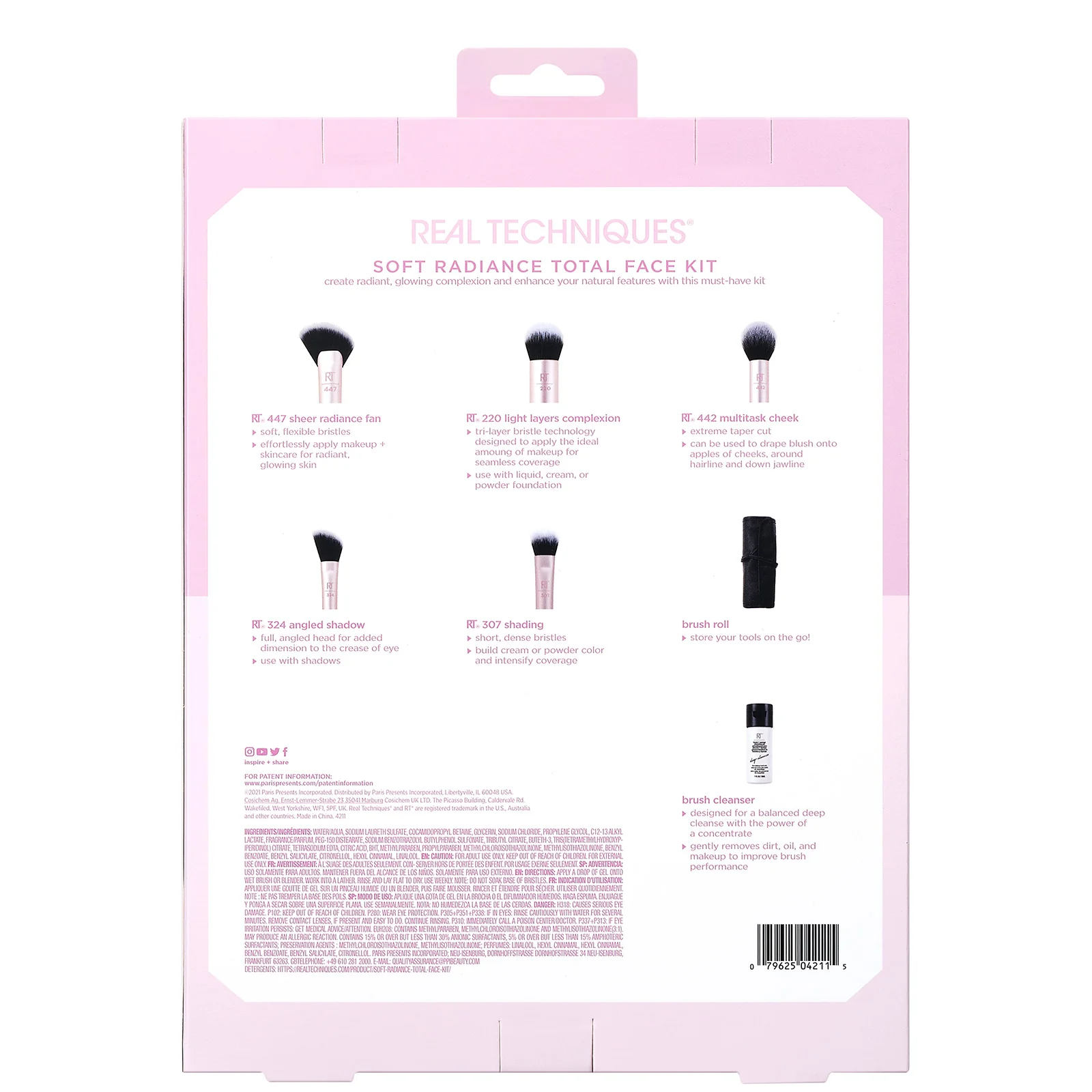 Real Techniques Soft Radiance Total Face Kit - Image 2