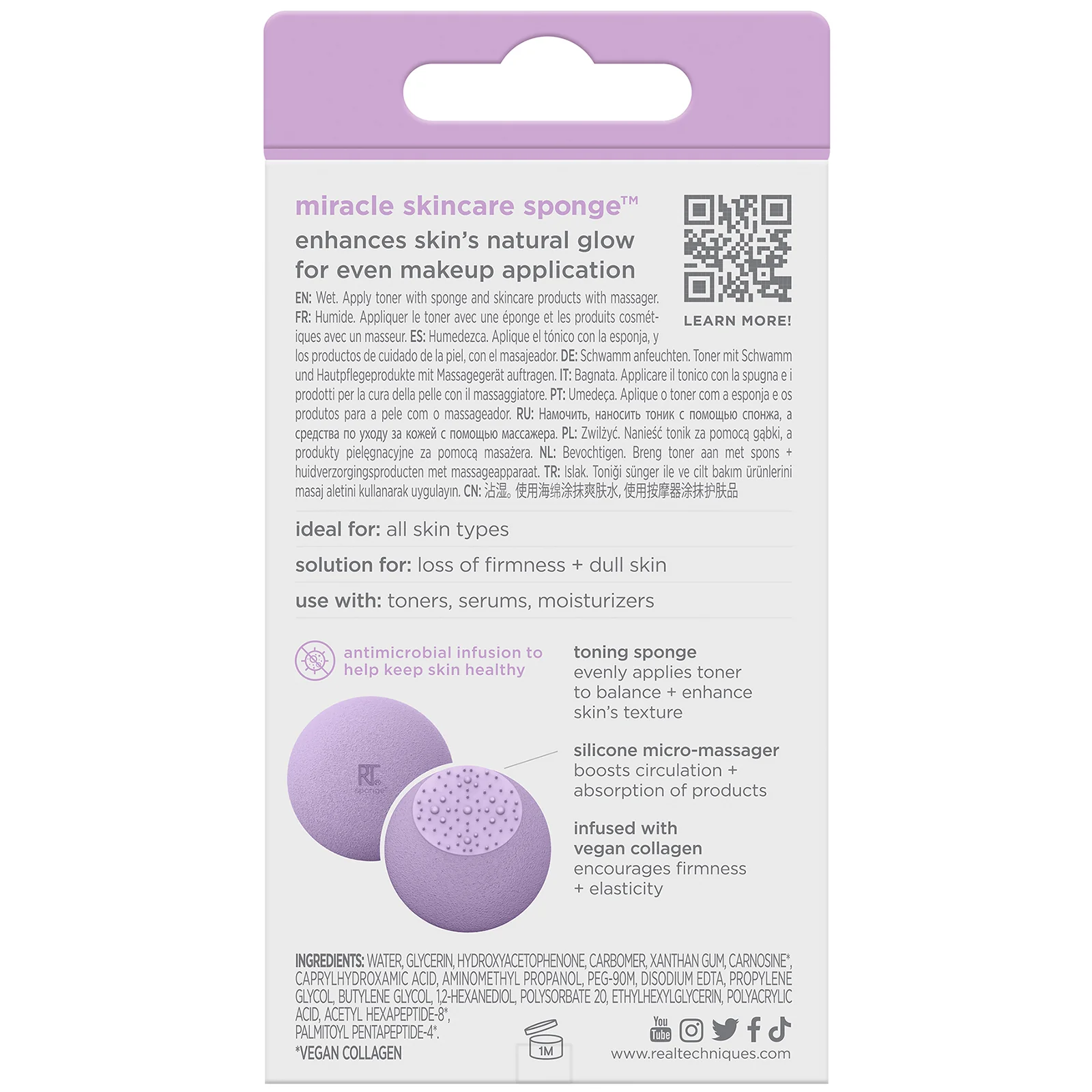 Real Techniques Sponge+ Miracle Skincare Sponge - Image 6